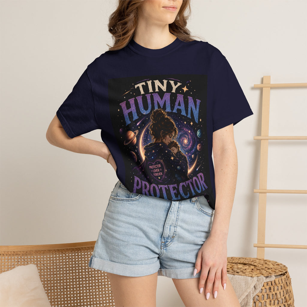 Tiny Human Protector Mom T-Shirt