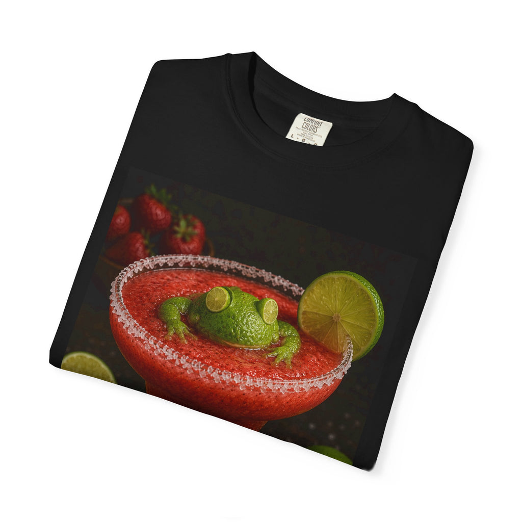 Strawberry Margarita T-Shirt — Fruity Cocktail Graphic Tee