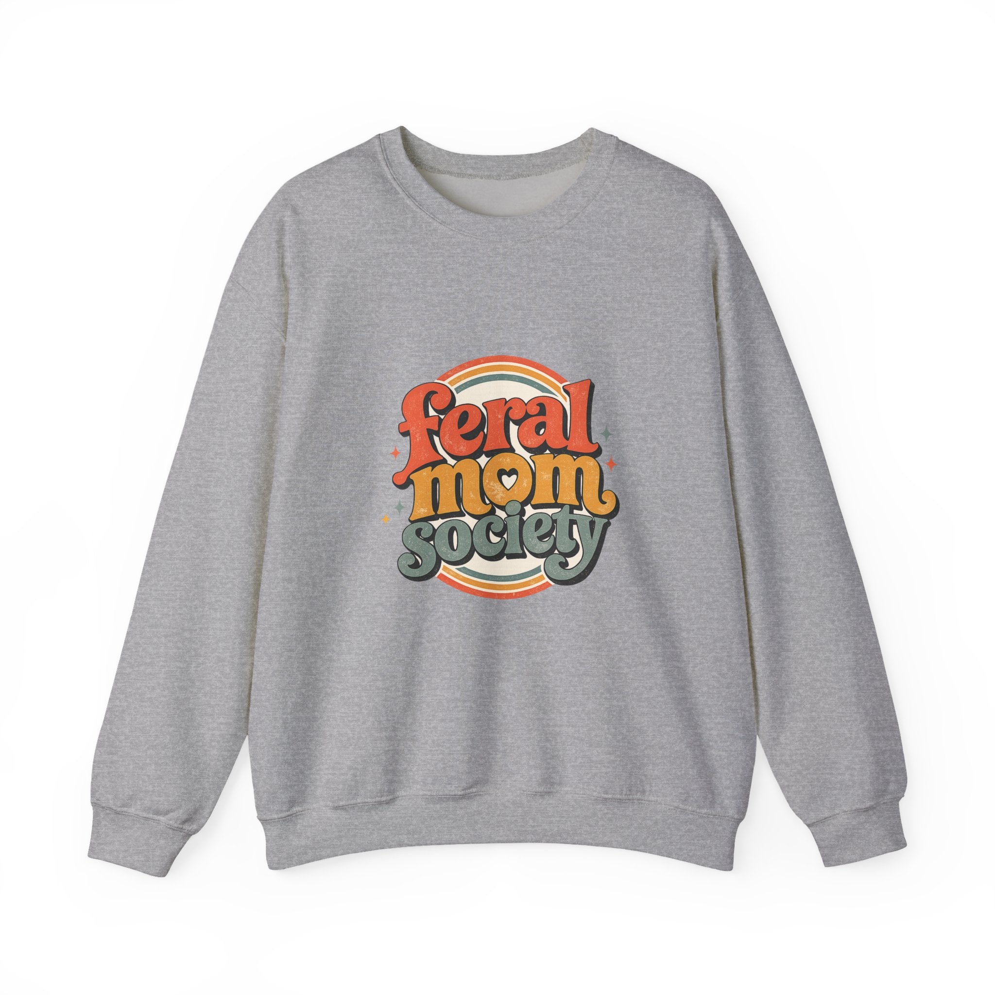 Mom Life Crewneck Sweatshirt — Cozy 'mom life' Pullover for Moms
