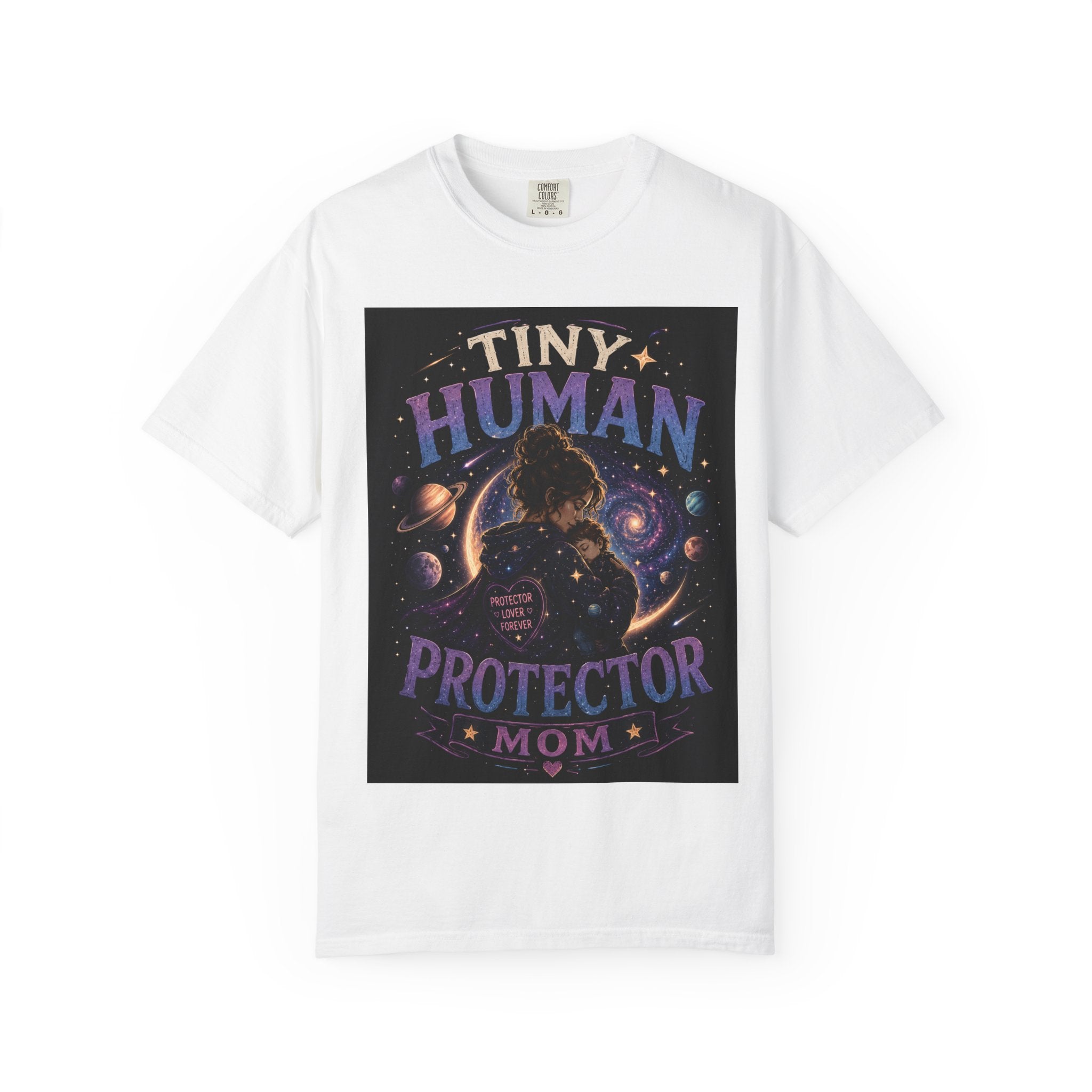 Tiny Human Protector Mom T-Shirt