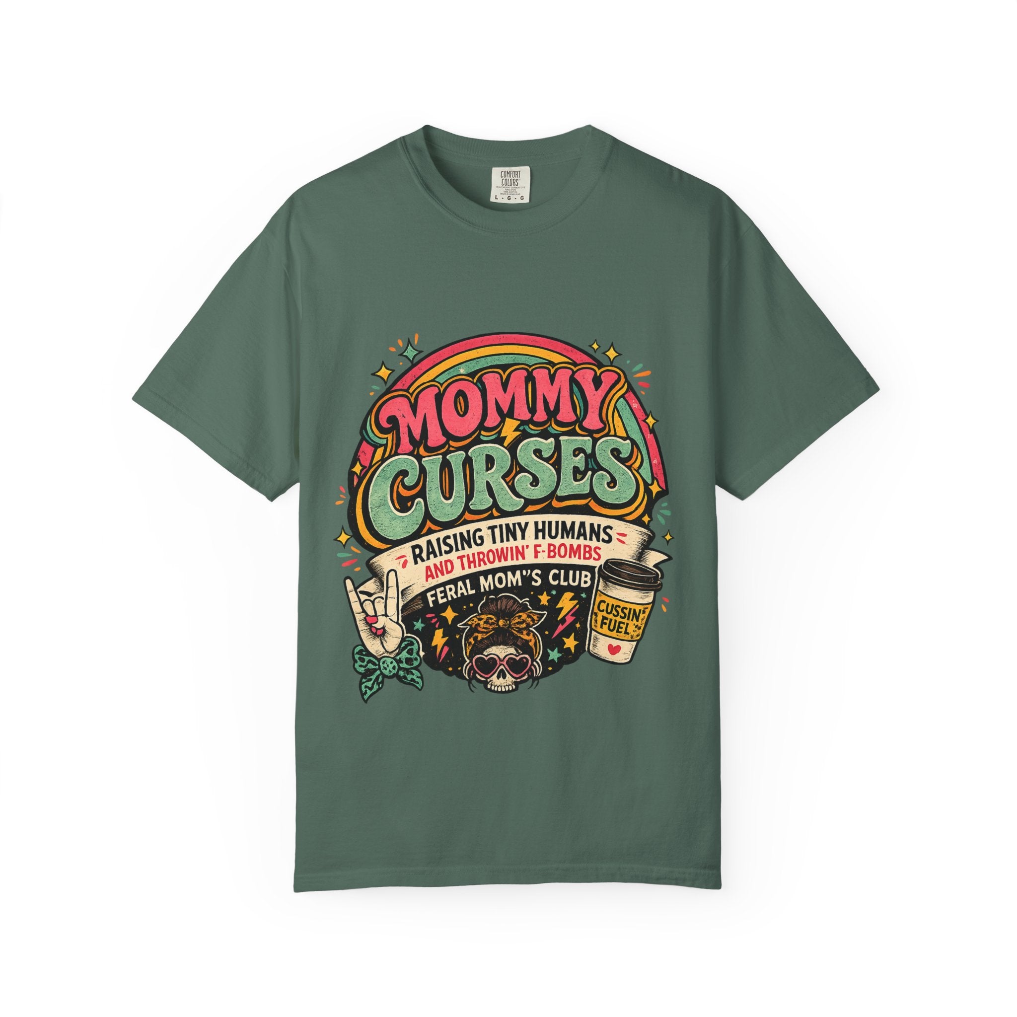 Mommy Curses Graphic T-Shirt — Funny Mom Shirt