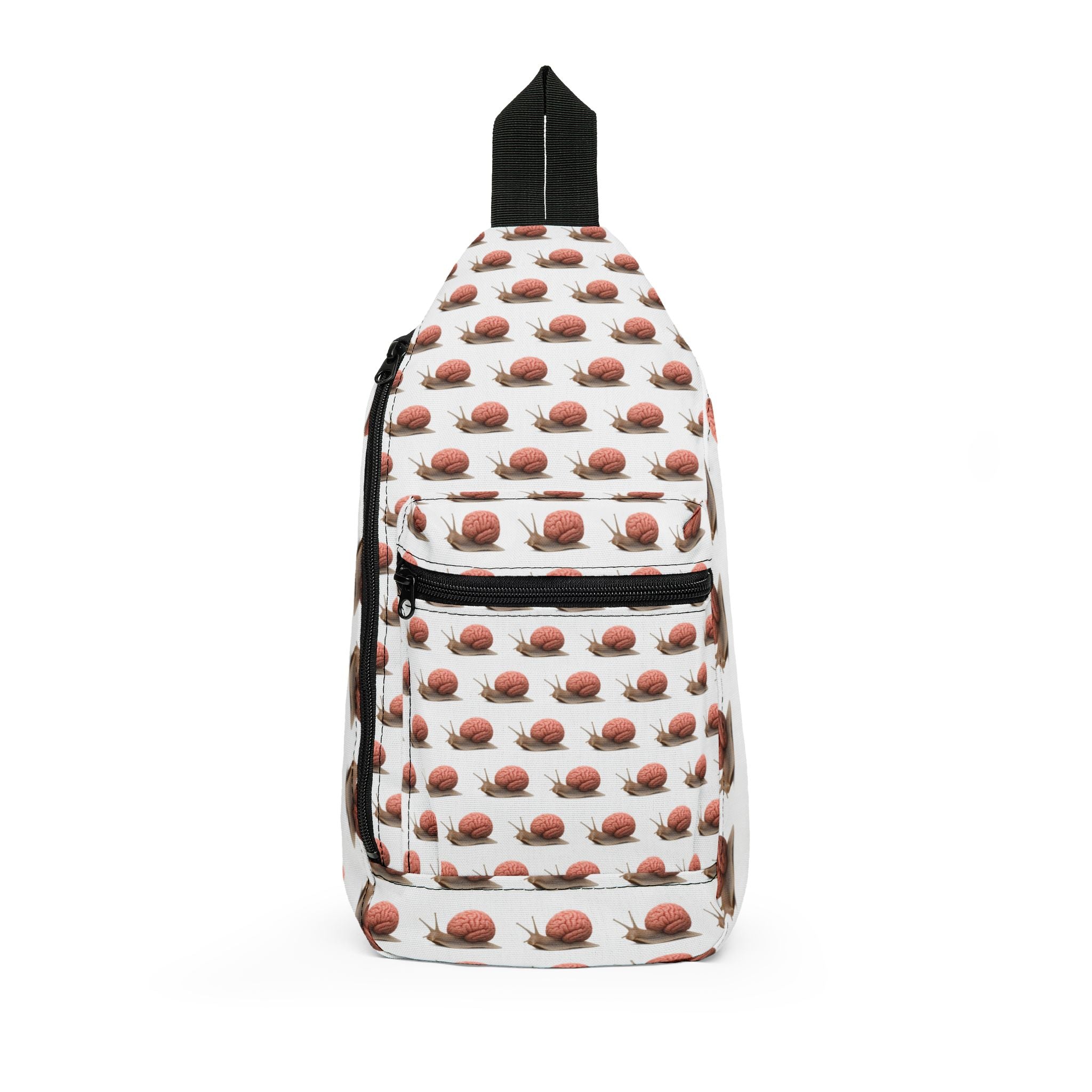 MS Warrior Snail Sling Bag — Multiple Sclerosis Brain Fog Awareness