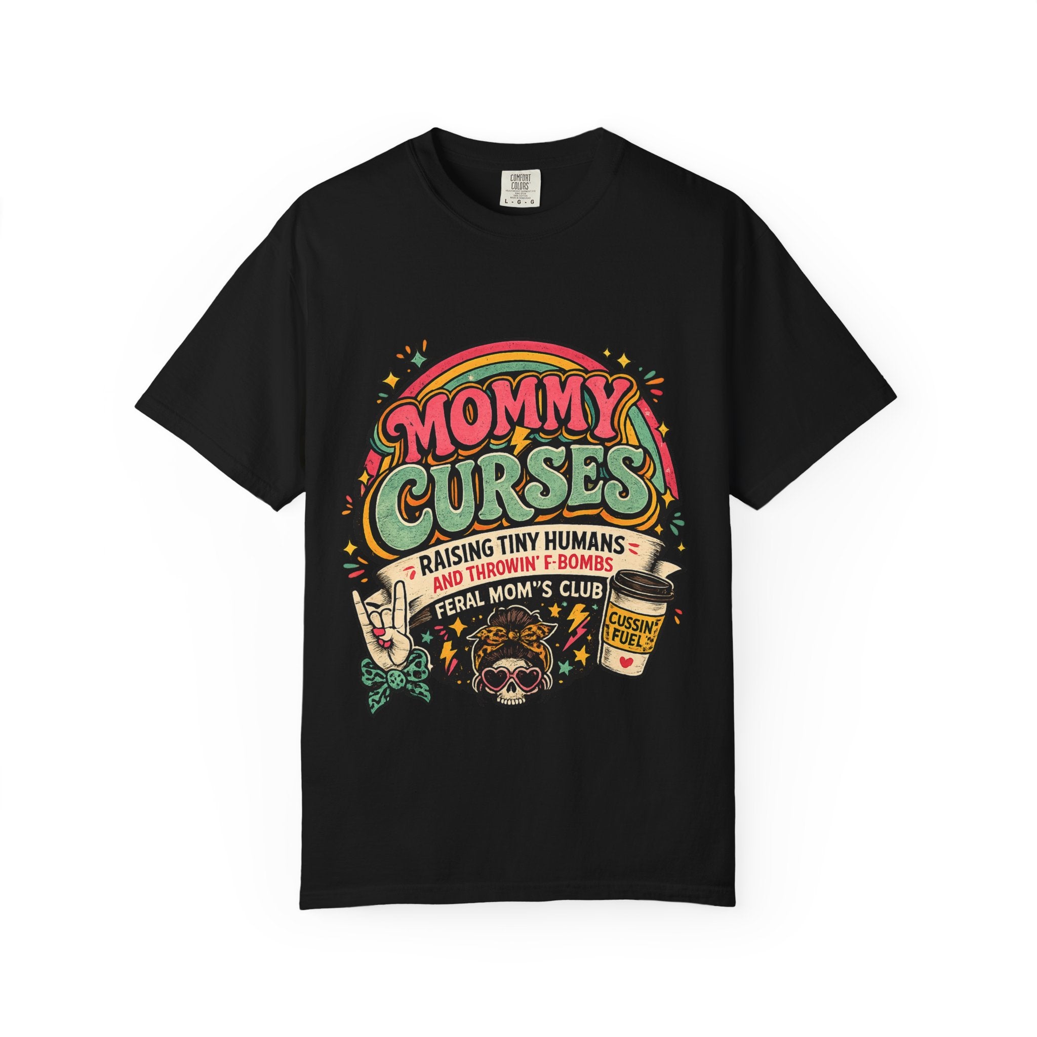 Mommy Curses Graphic T-Shirt — Funny Mom Shirt