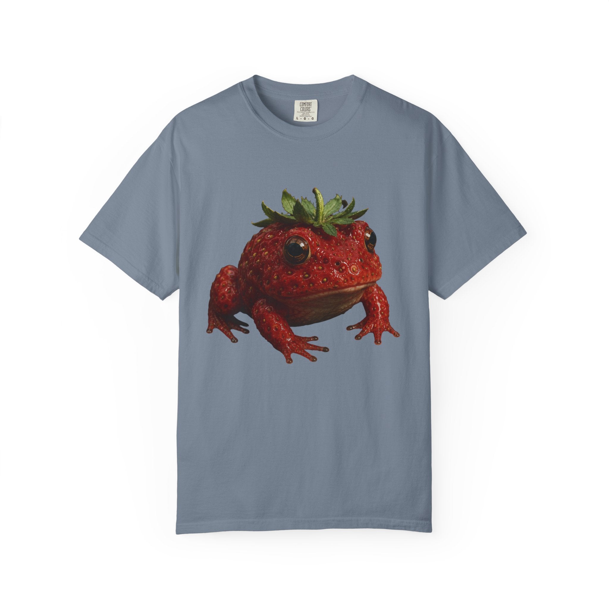 Strawberry Toad T‑Shirt — Cute Strawberry Frog Graphic Tee