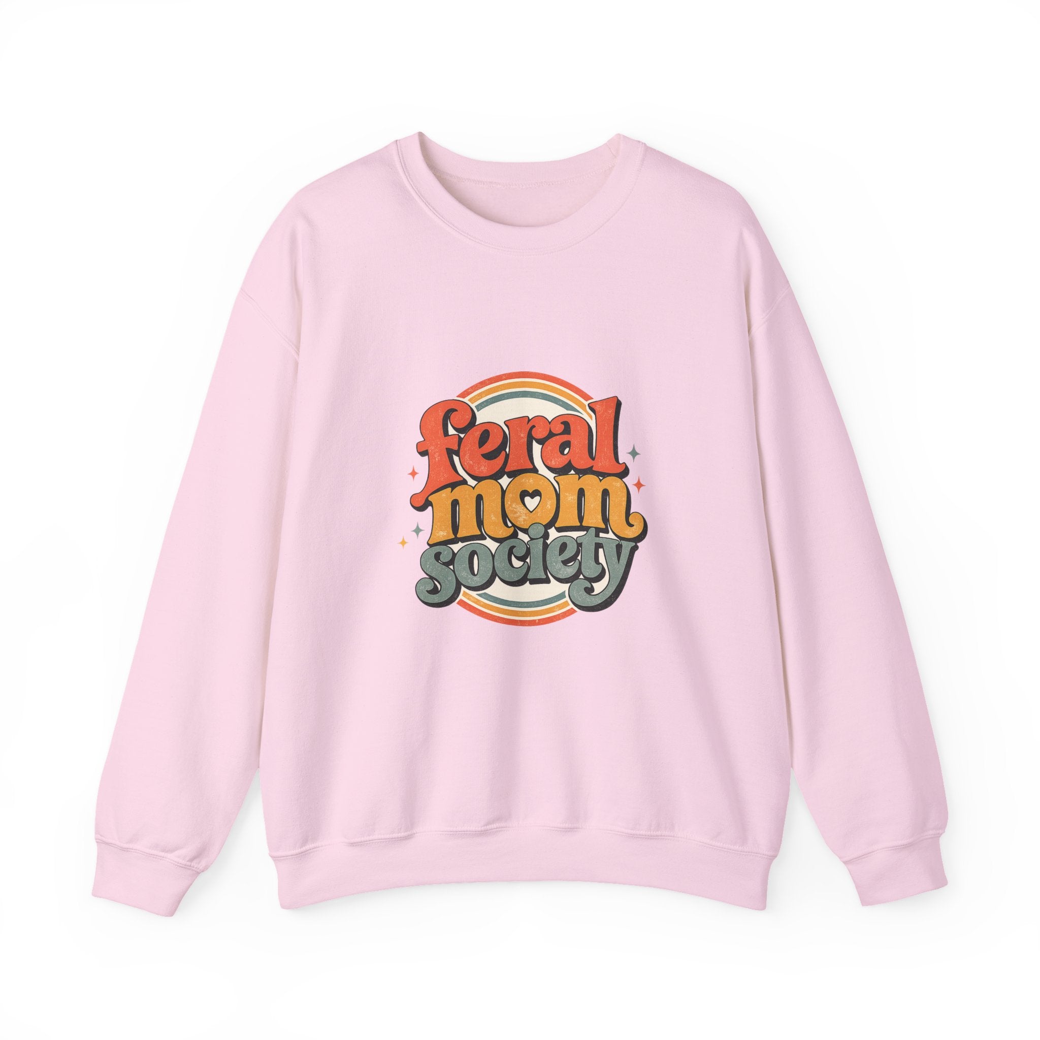 Mom Life Crewneck Sweatshirt — Cozy 'mom life' Pullover for Moms