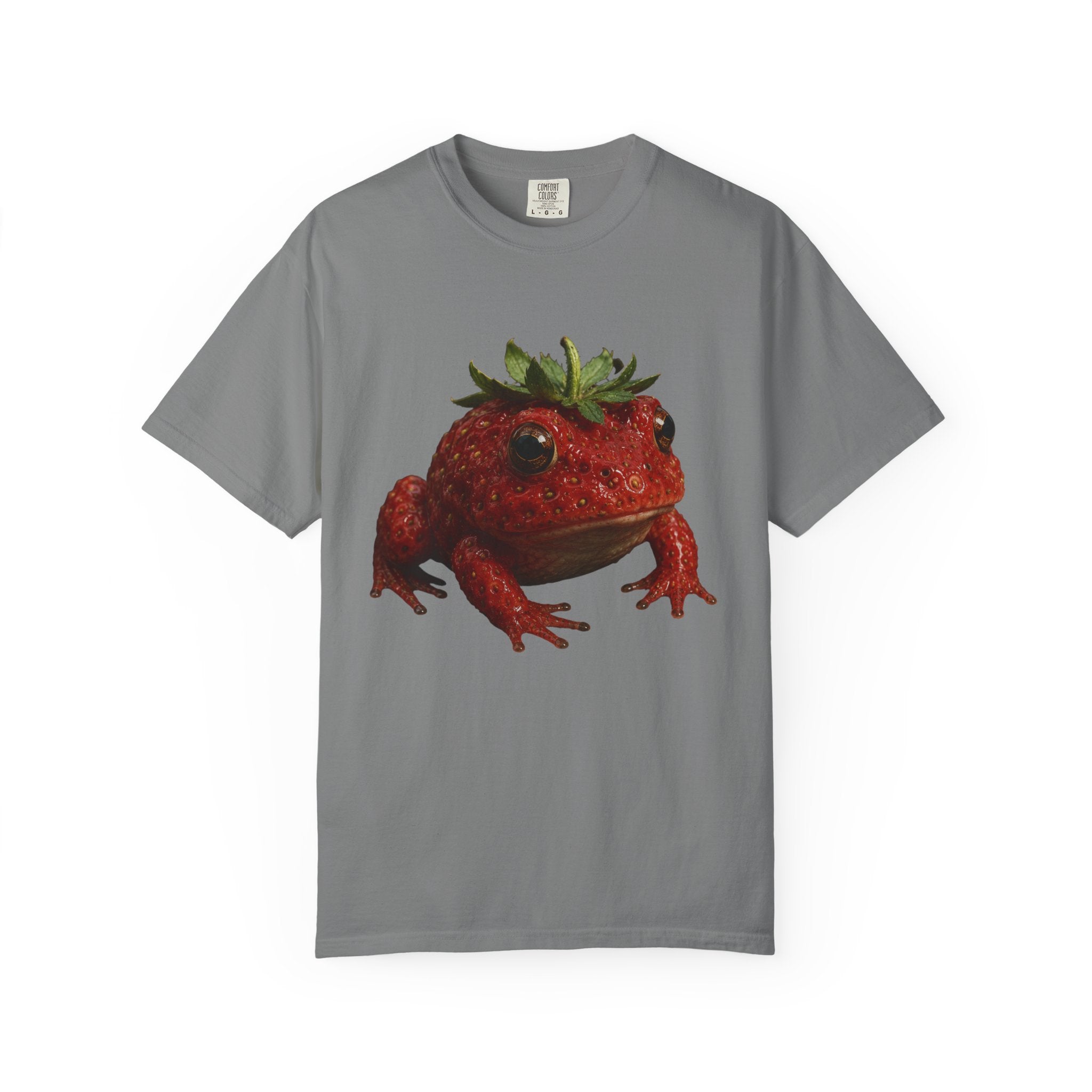 Strawberry Toad T‑Shirt — Cute Strawberry Frog Graphic Tee