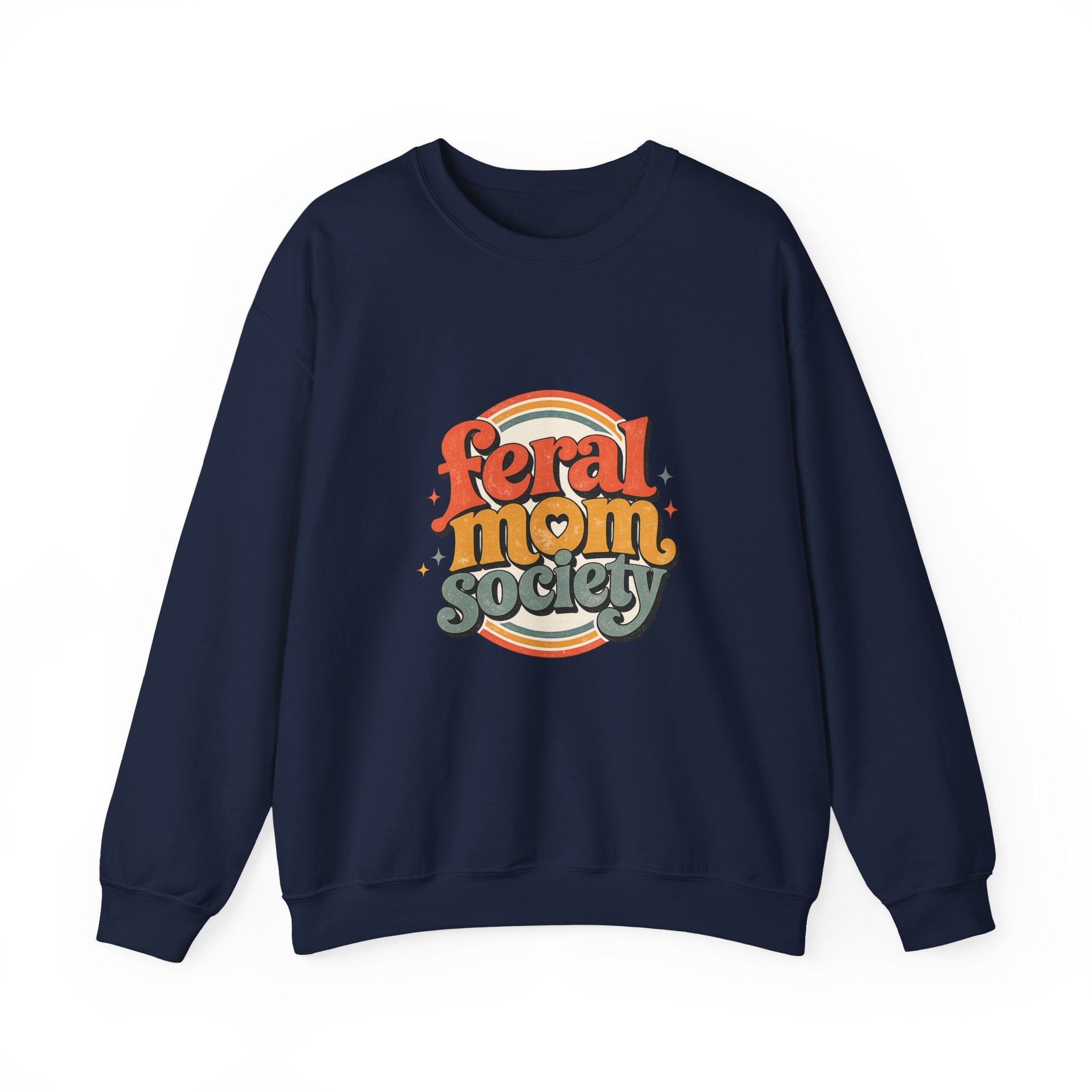 Mom Life Crewneck Sweatshirt — Cozy 'mom life' Pullover for Moms