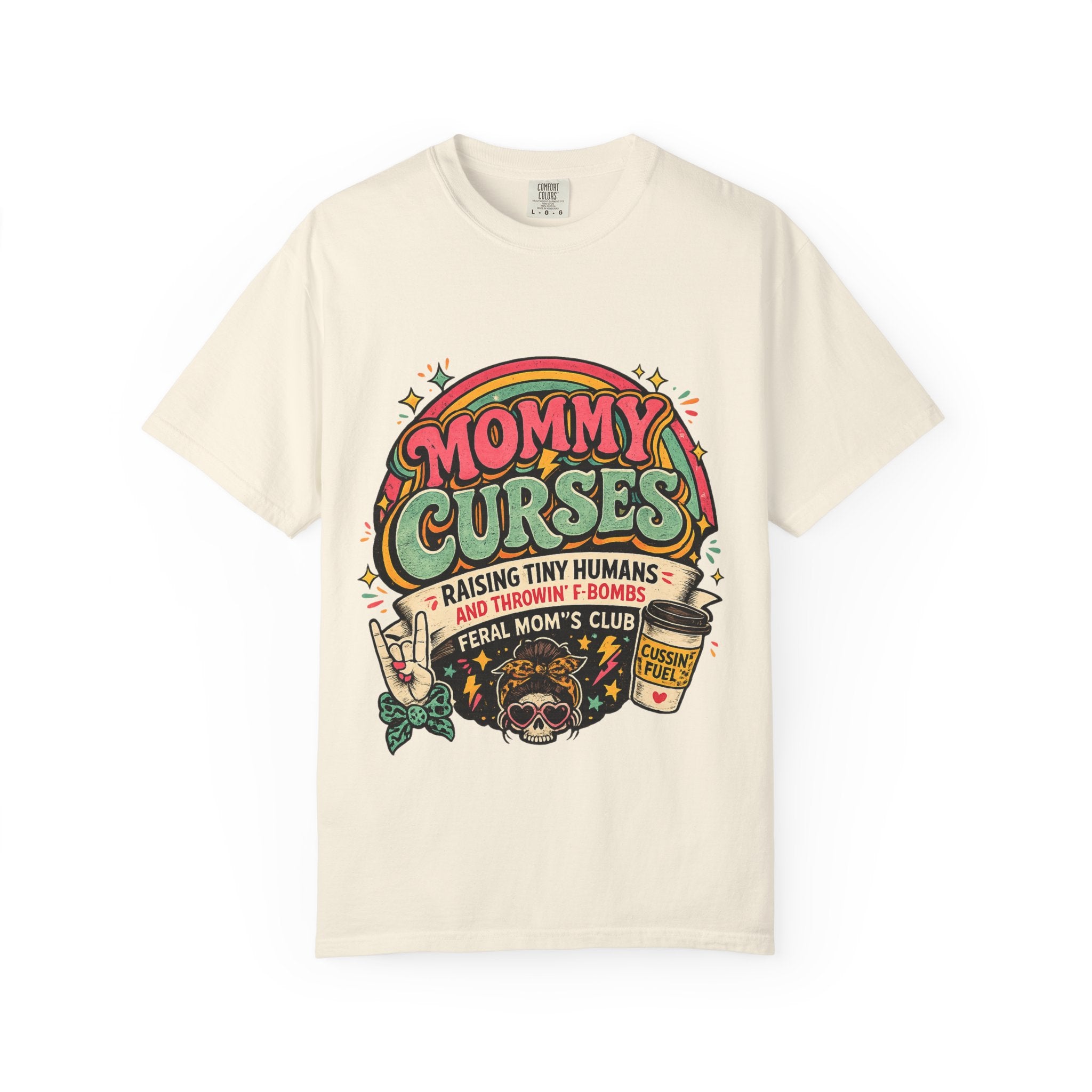 Mommy Curses Graphic T-Shirt — Funny Mom Shirt