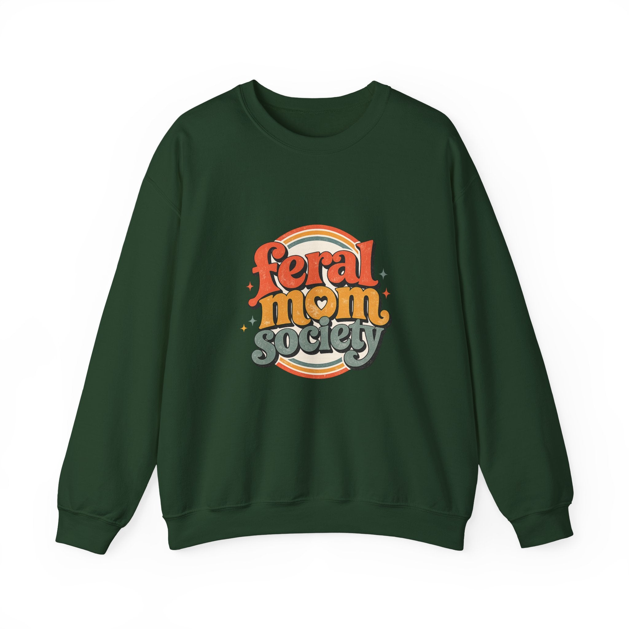 Mom Life Crewneck Sweatshirt — Cozy 'mom life' Pullover for Moms