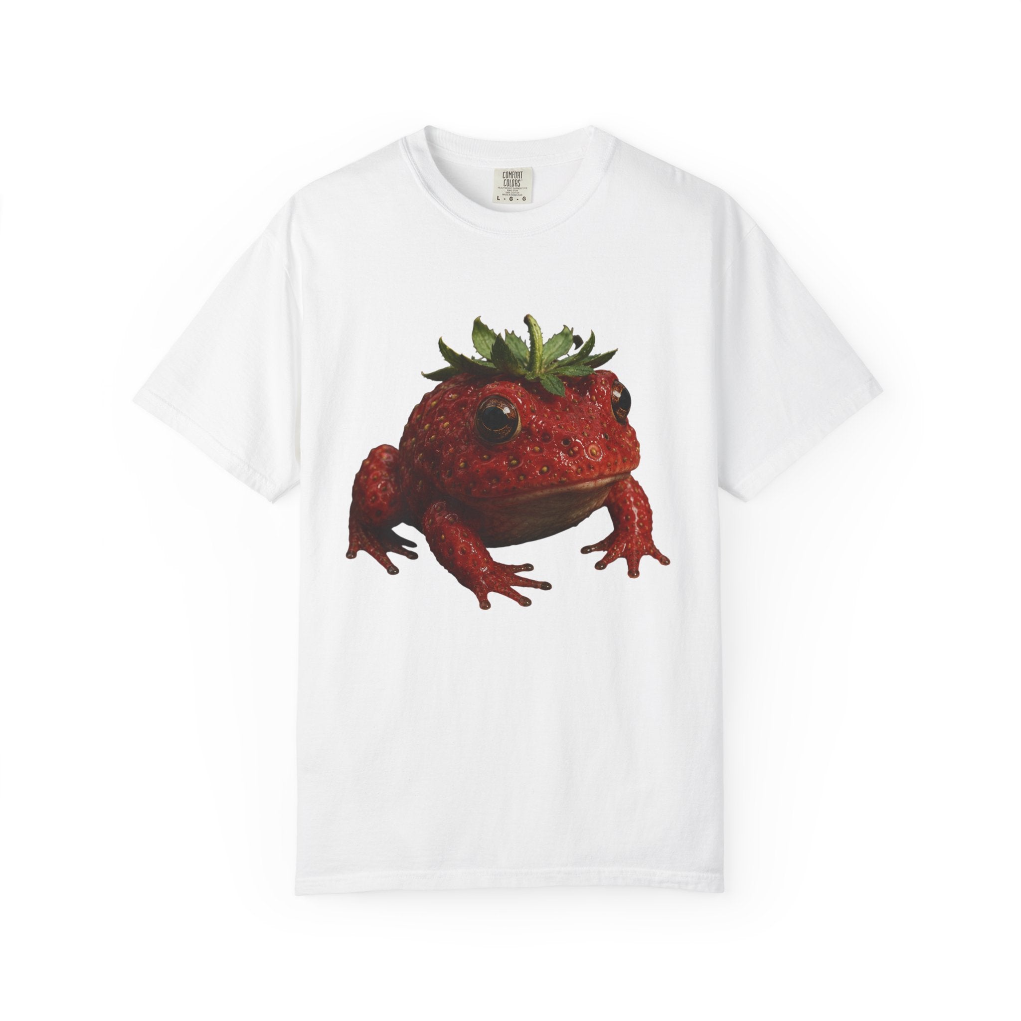 Strawberry Toad T‑Shirt — Cute Strawberry Frog Graphic Tee