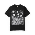 Alien Tea Party T-Shirt — Playful Retro Space Illustration