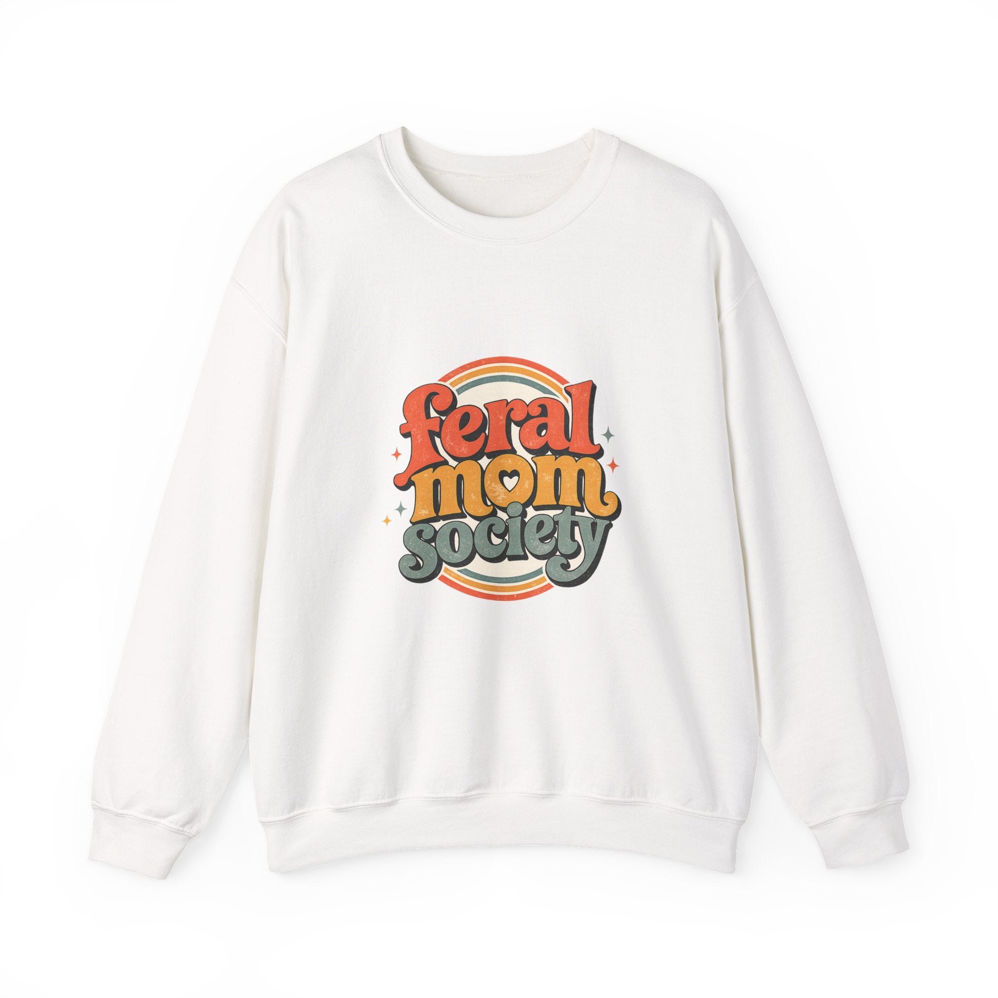 Mom Life Crewneck Sweatshirt — Cozy 'mom life' Pullover for Moms