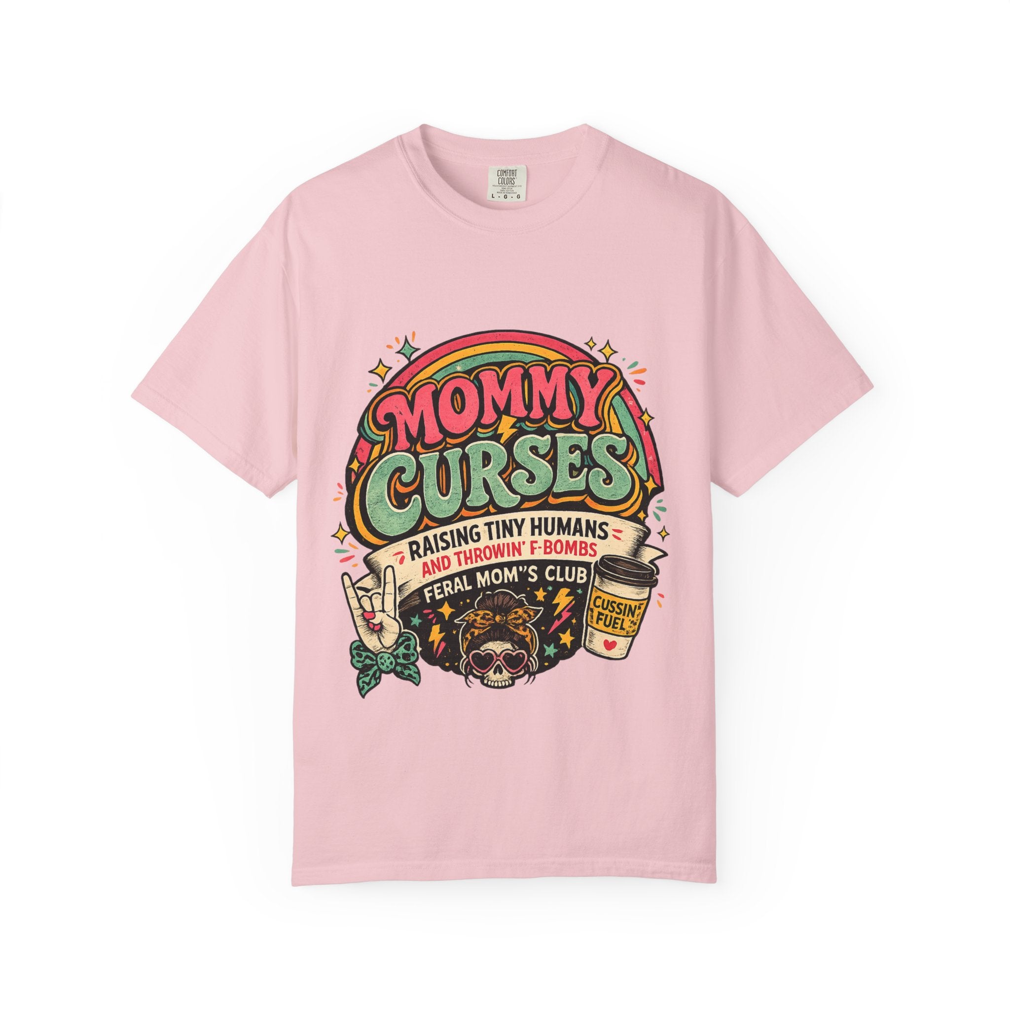 Mommy Curses Graphic T-Shirt — Funny Mom Shirt
