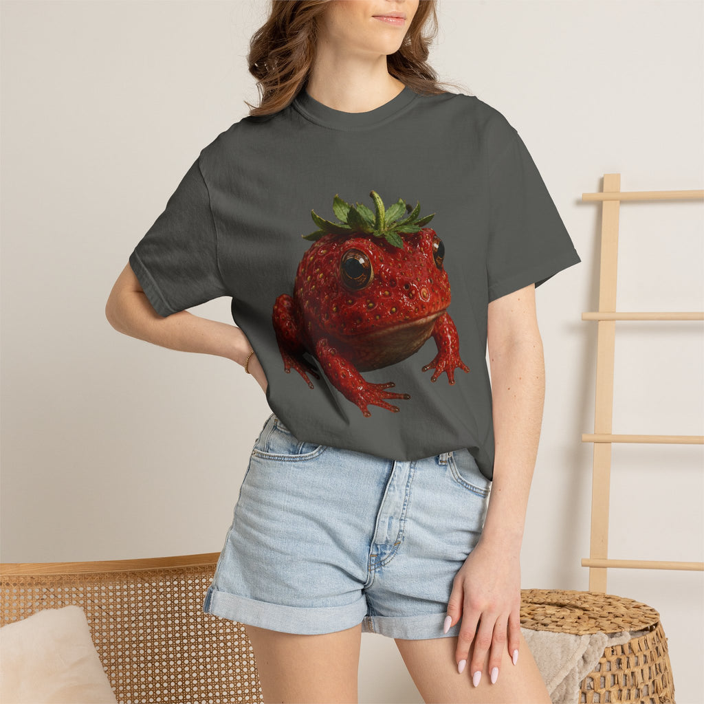 Strawberry Toad T‑Shirt — Cute Strawberry Frog Graphic Tee