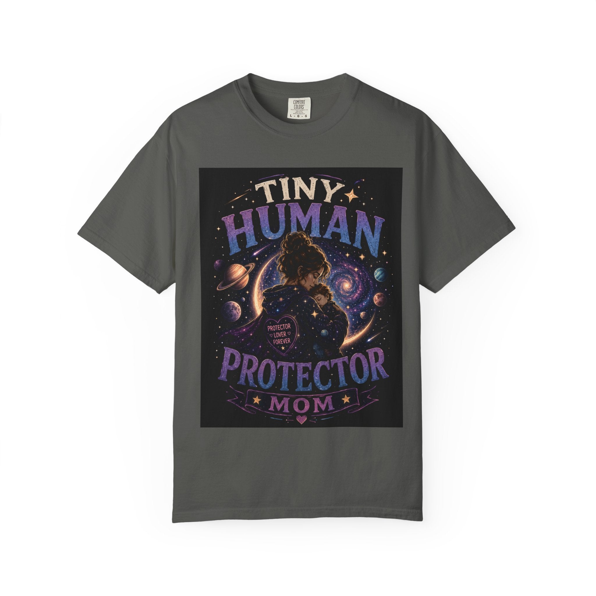 Tiny Human Protector Mom T-Shirt