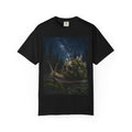 Snail World T‑Shirt — Night Sky Forest Snail Graphic Tee