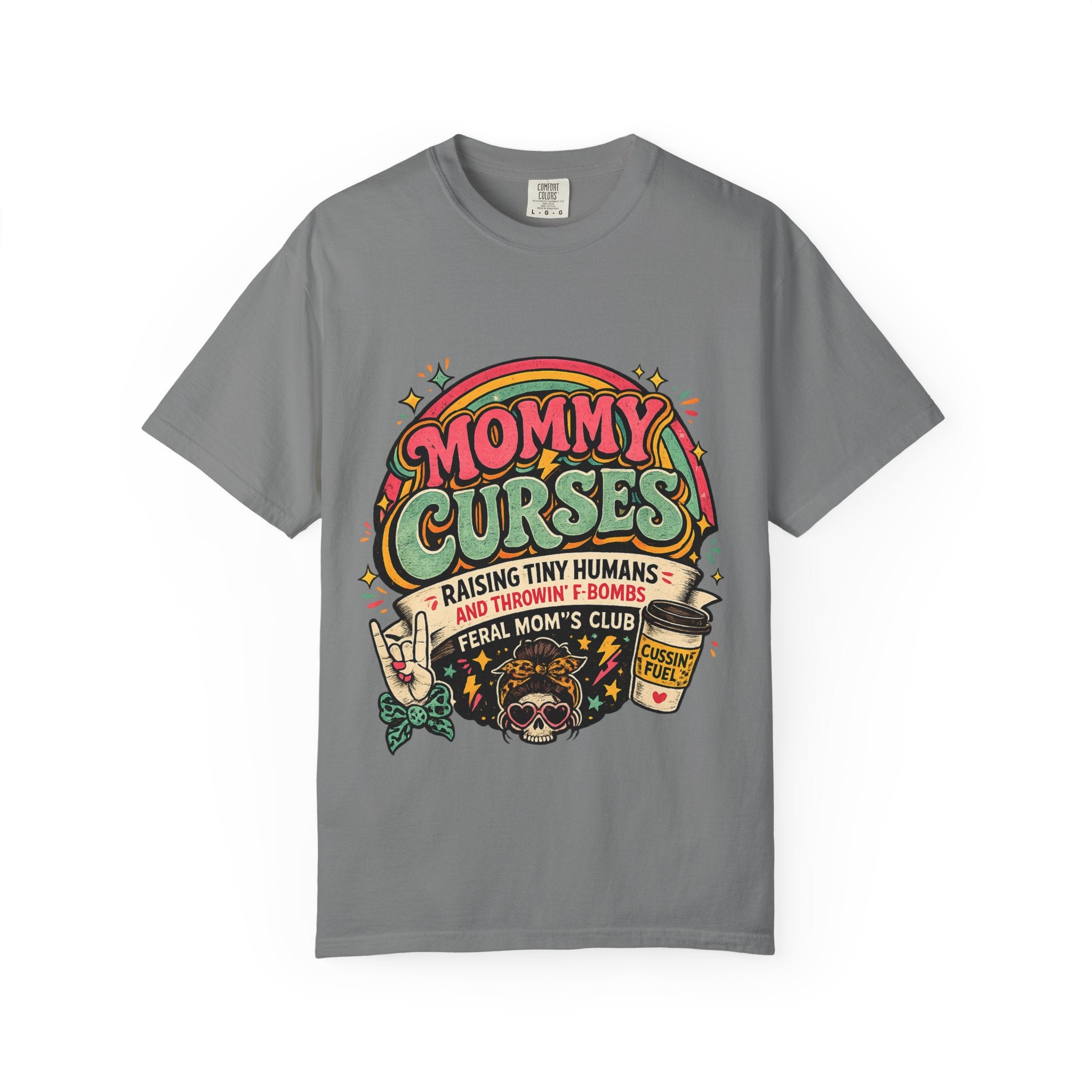 Mommy Curses Graphic T-Shirt — Funny Mom Shirt