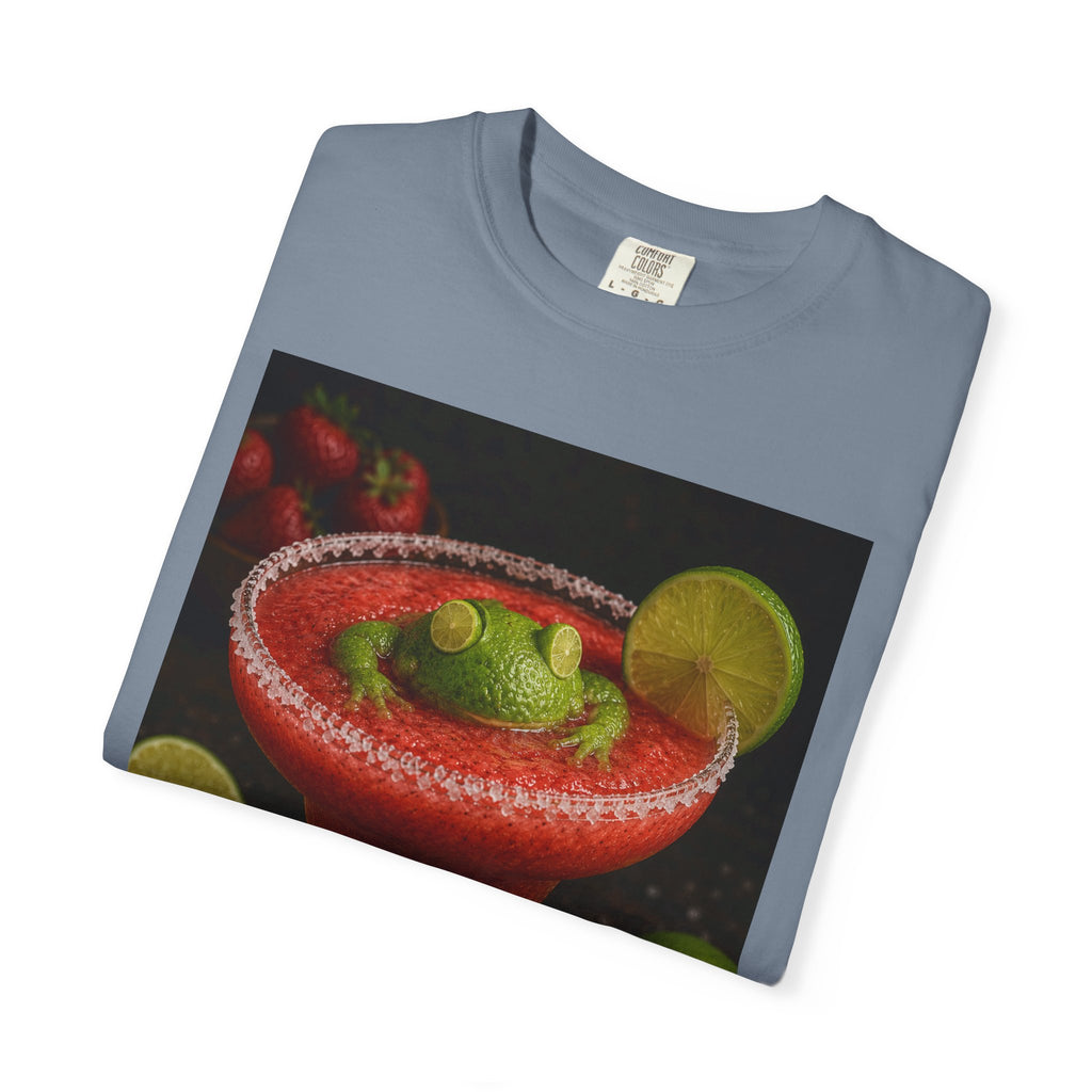 Strawberry Margarita T-Shirt — Fruity Cocktail Graphic Tee