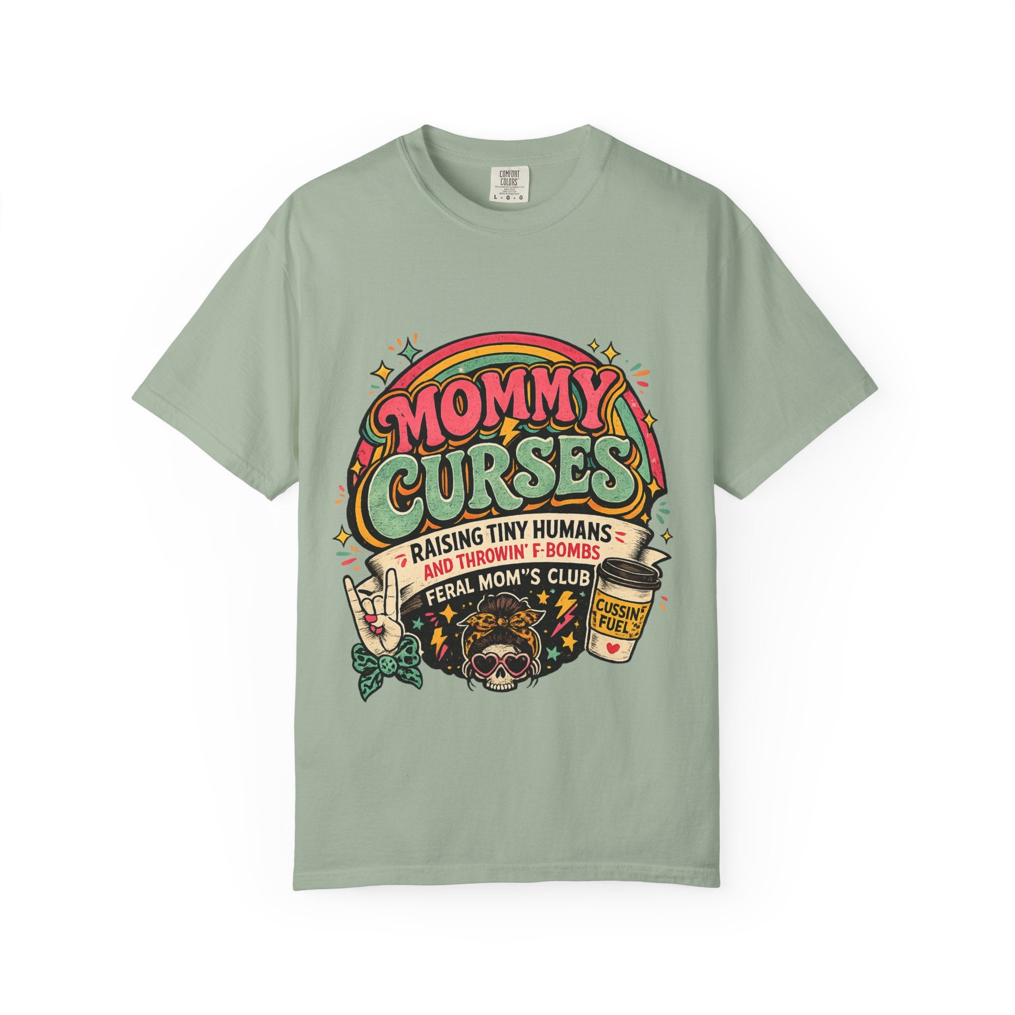 Mommy Curses Graphic T-Shirt — Funny Mom Shirt