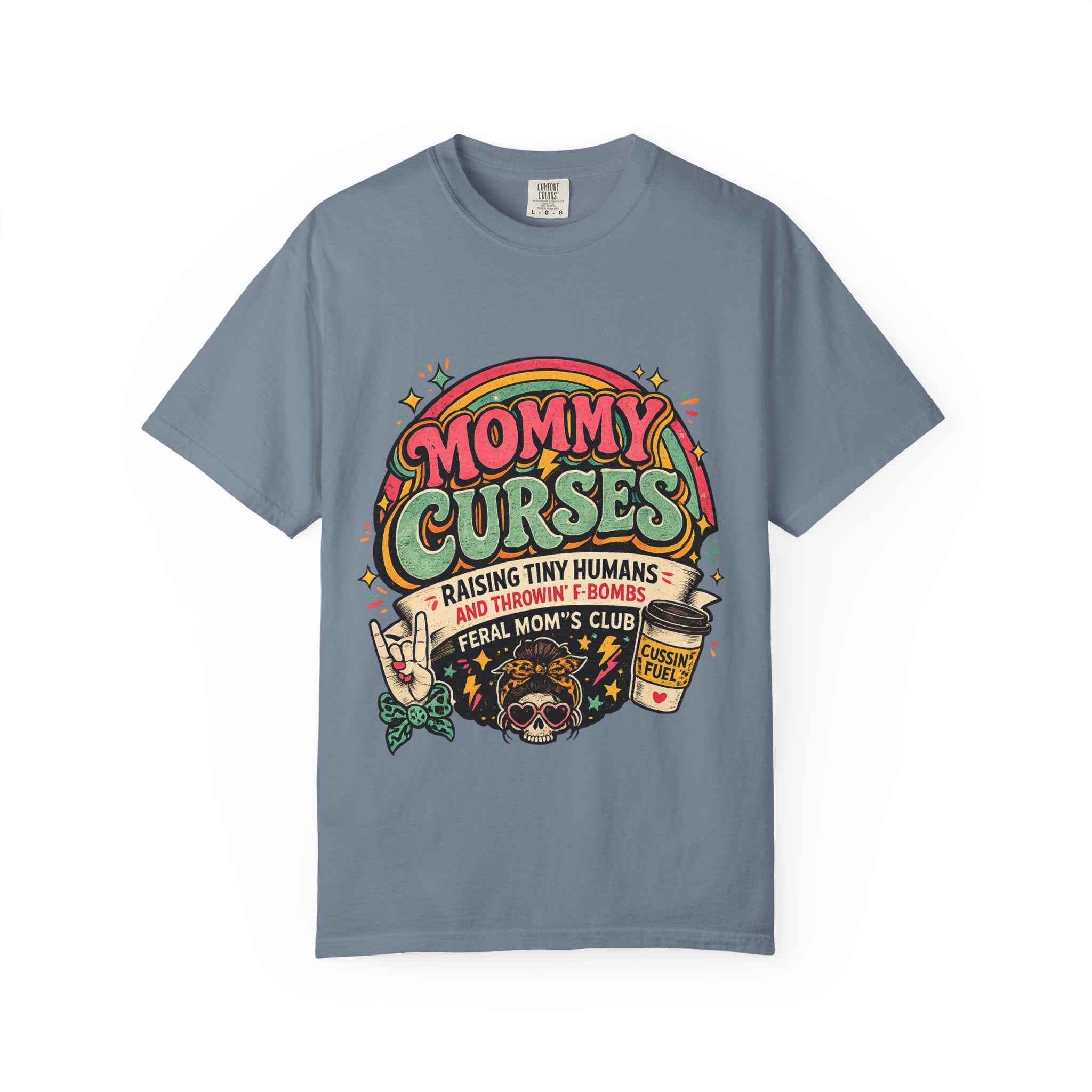 Mommy Curses Graphic T-Shirt — Funny Mom Shirt