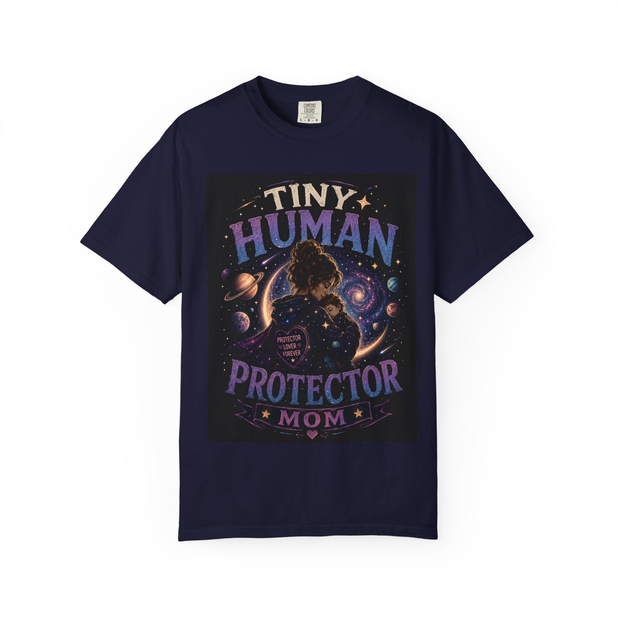 Tiny Human Protector Mom T-Shirt