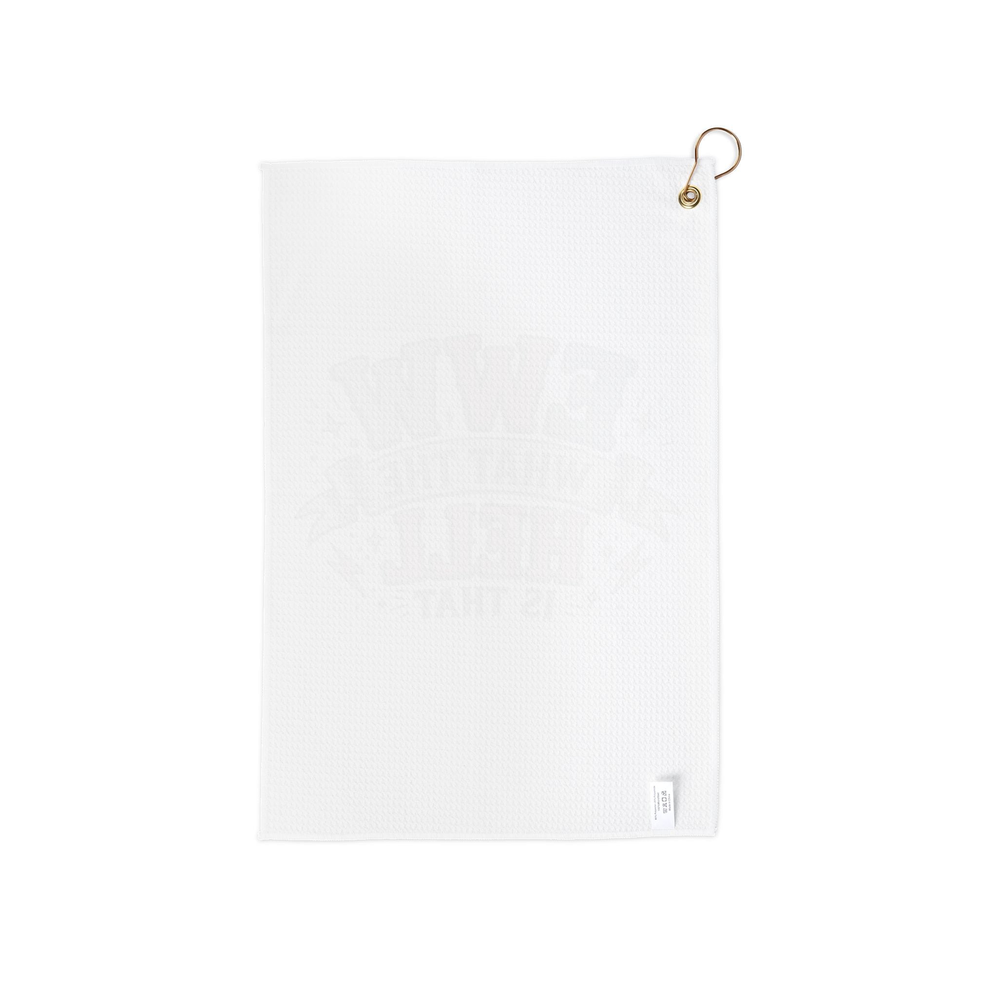 Golf Towel - 'Clean Up Whatever the Hell That Is' Funny Mom Golf Accessory
