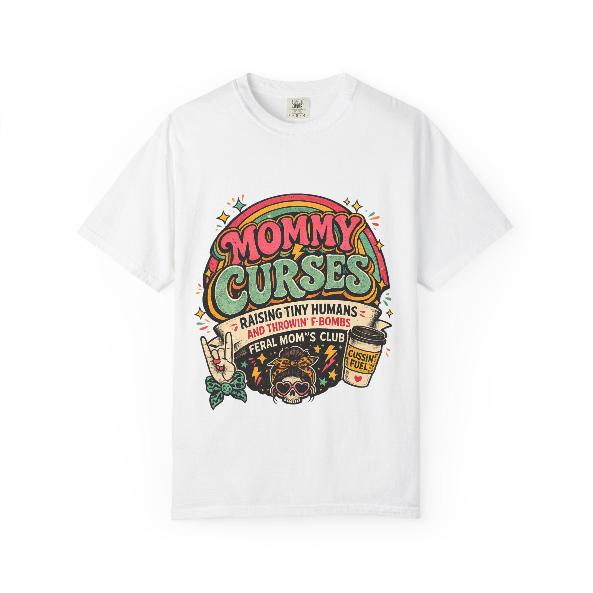 Mommy Curses Graphic T-Shirt — Funny Mom Shirt
