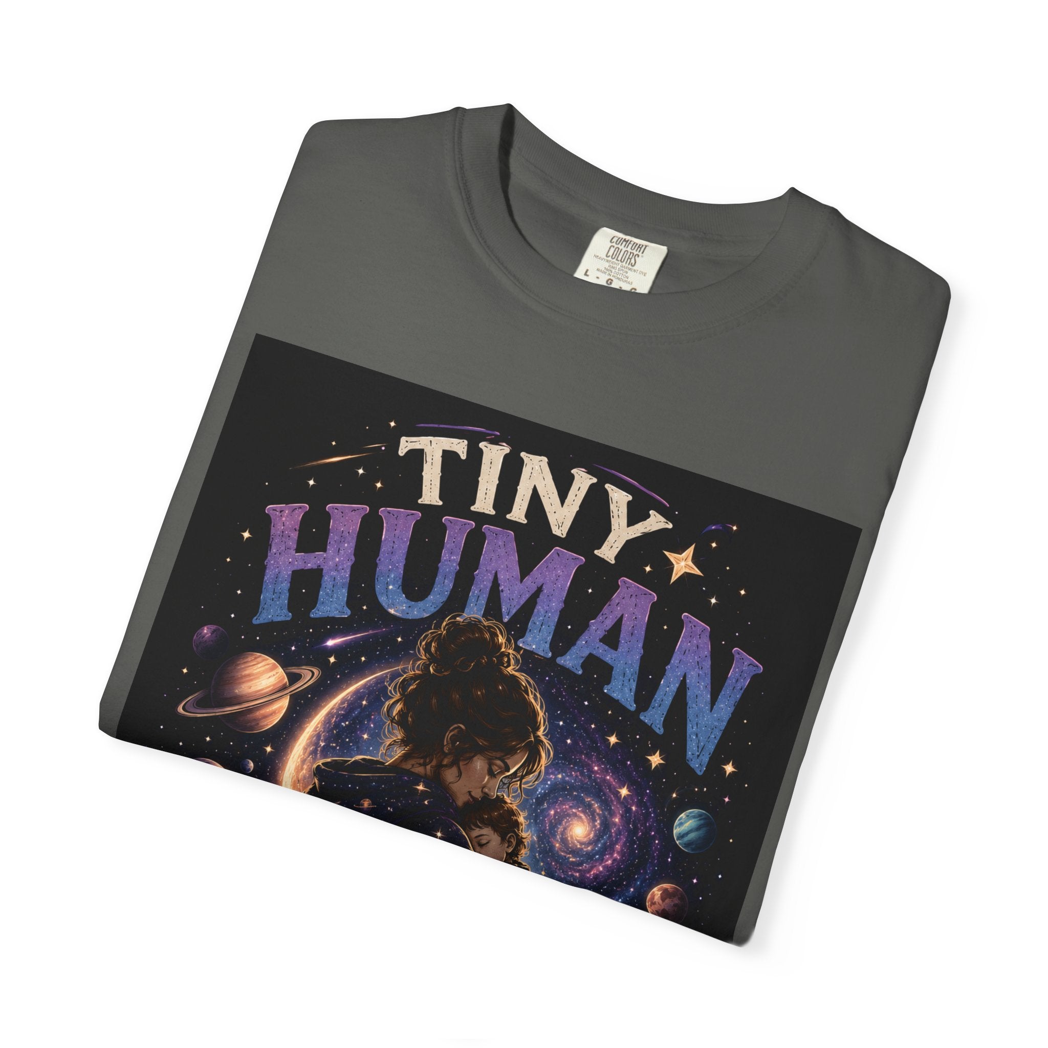 Tiny Human Protector Mom T-Shirt