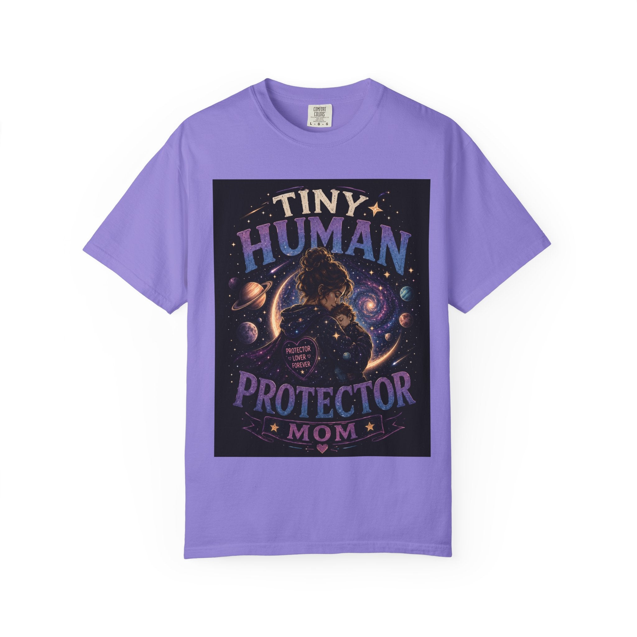 Tiny Human Protector Mom T-Shirt