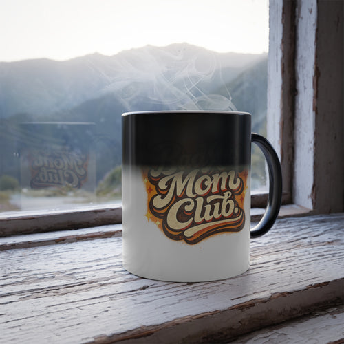 Badass Mom Color Morphing Mug — 11oz Heat-Change Coffee Cup