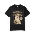 T-Shirt — “The Skulls of Your Enemies” Cute Cat & Skull Graphic
