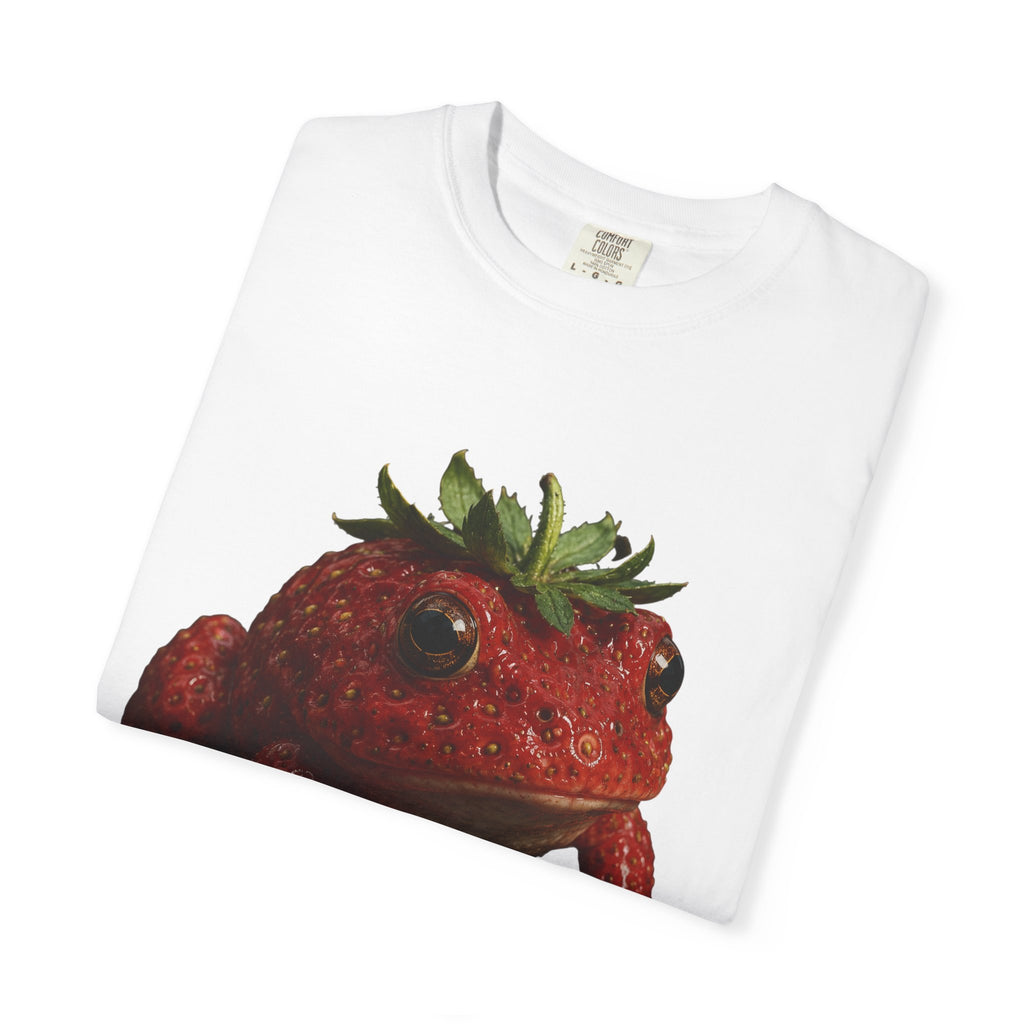 Strawberry Toad T‑Shirt — Cute Strawberry Frog Graphic Tee