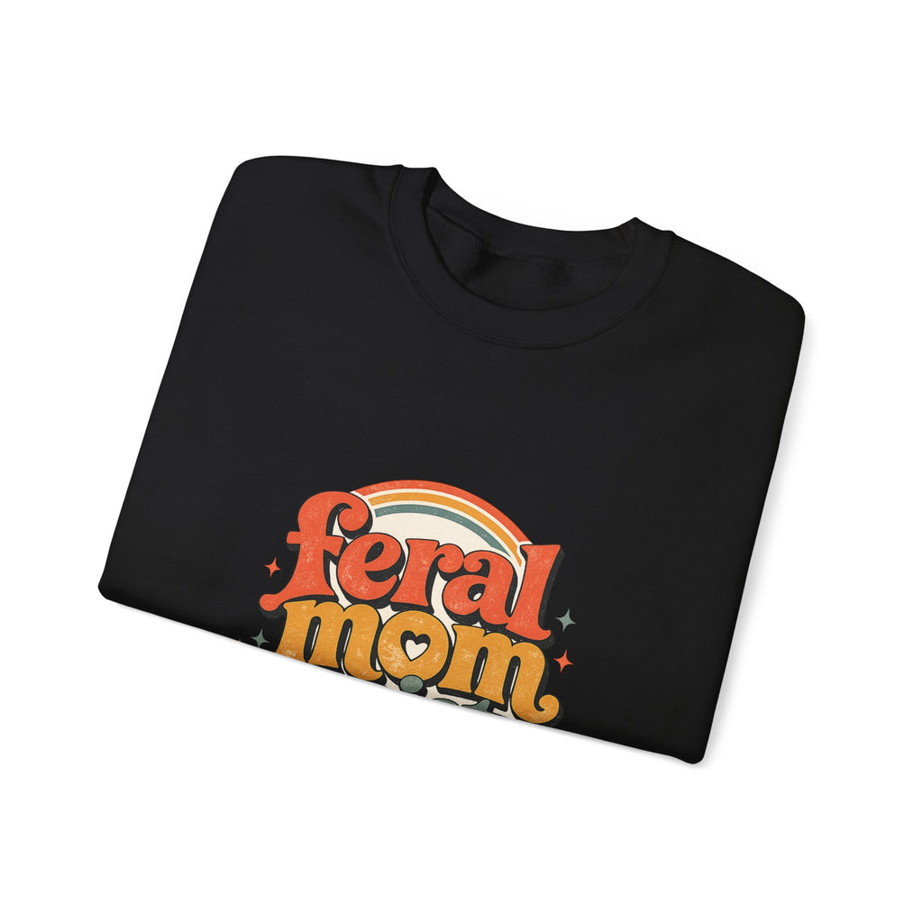 Mom Life Crewneck Sweatshirt — Cozy 'mom life' Pullover for Moms