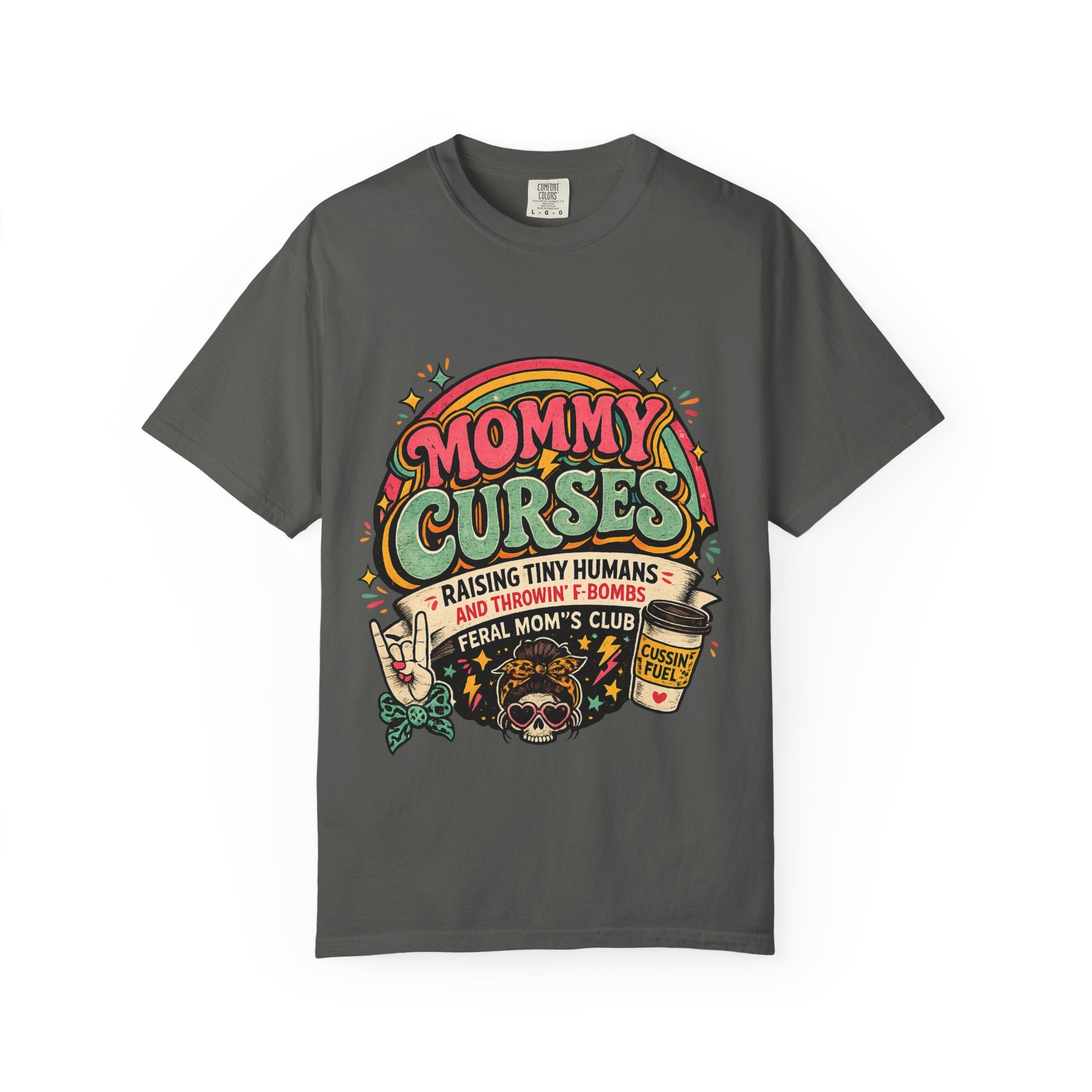 Mommy Curses Graphic T-Shirt — Funny Mom Shirt