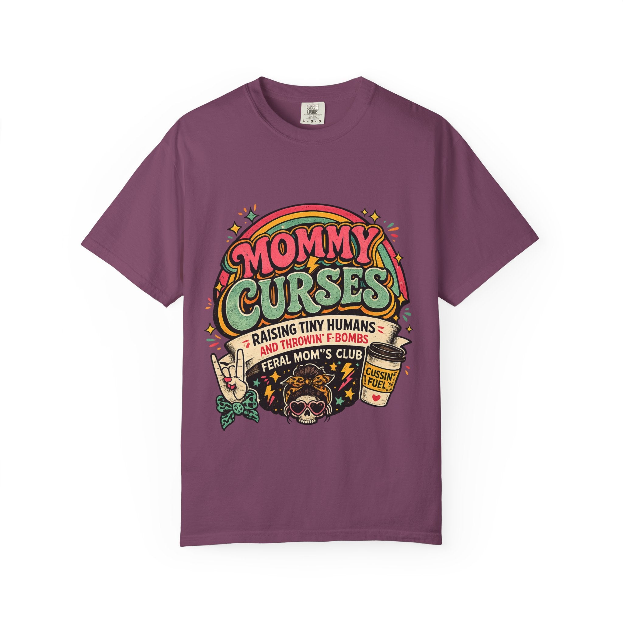 Mommy Curses Graphic T-Shirt — Funny Mom Shirt