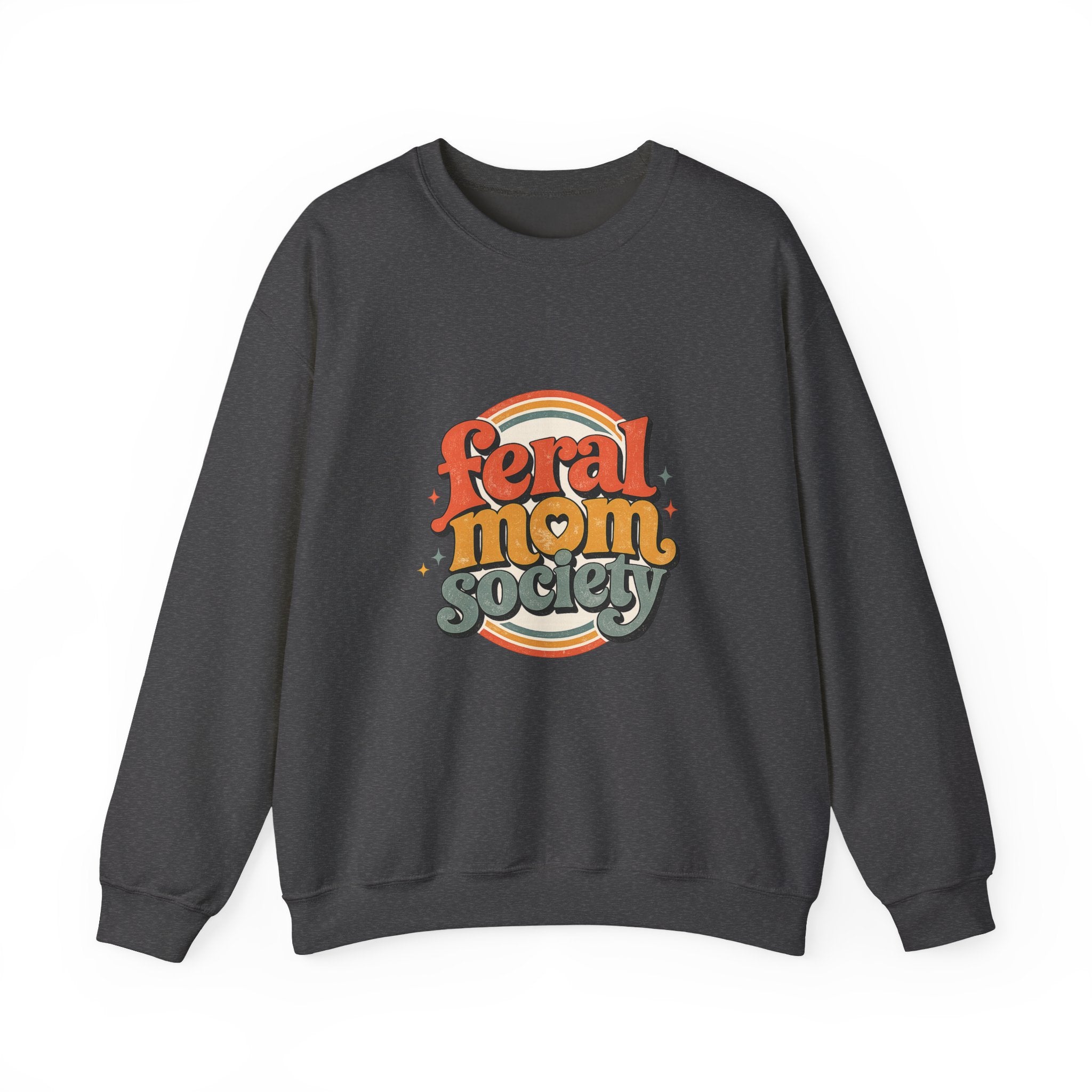 Mom Life Crewneck Sweatshirt — Cozy 'mom life' Pullover for Moms