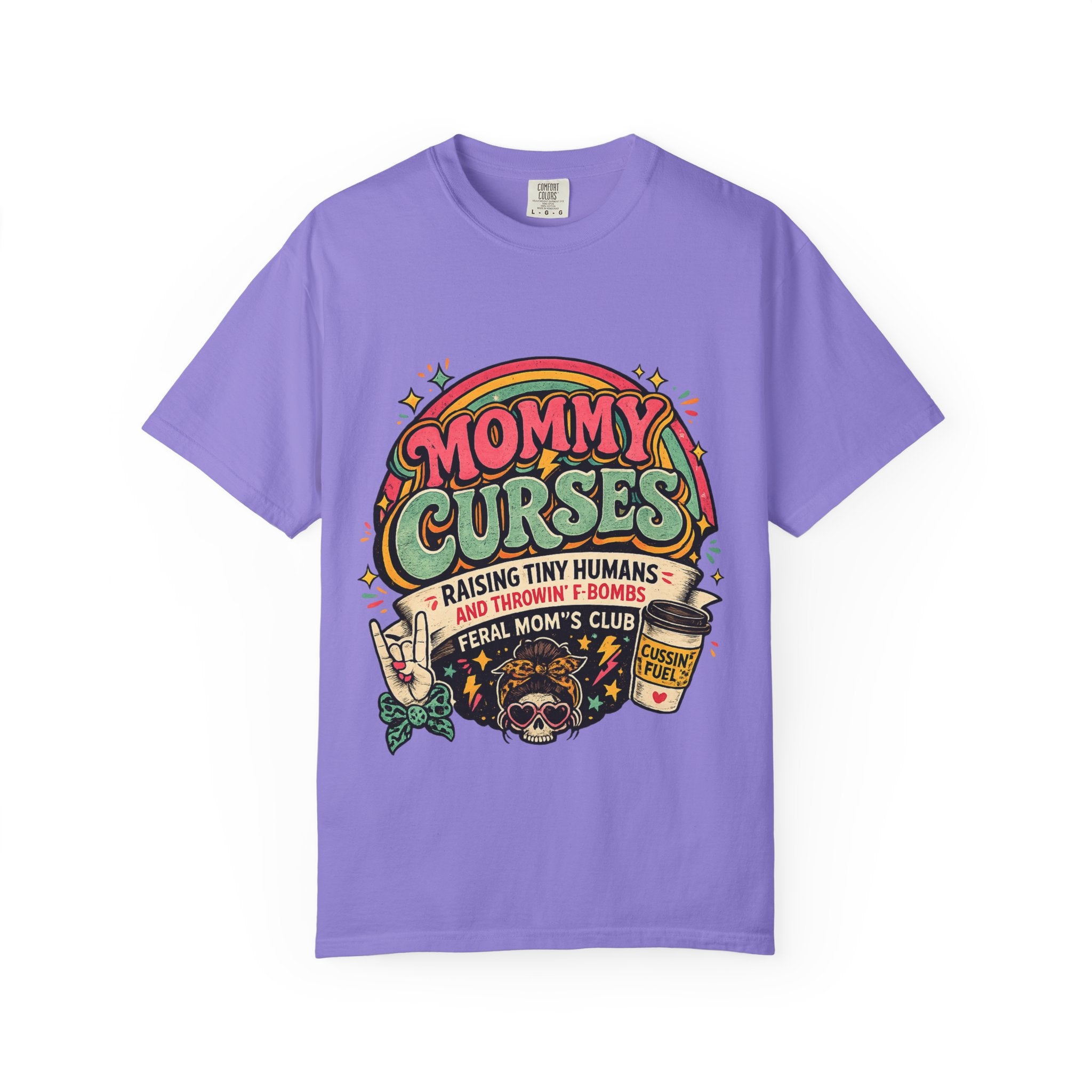 Mommy Curses Graphic T-Shirt — Funny Mom Shirt