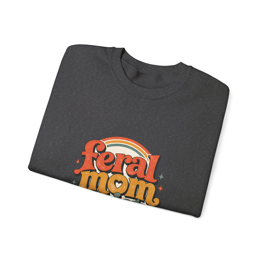 Mom Life Crewneck Sweatshirt — Cozy 'mom life' Pullover for Moms
