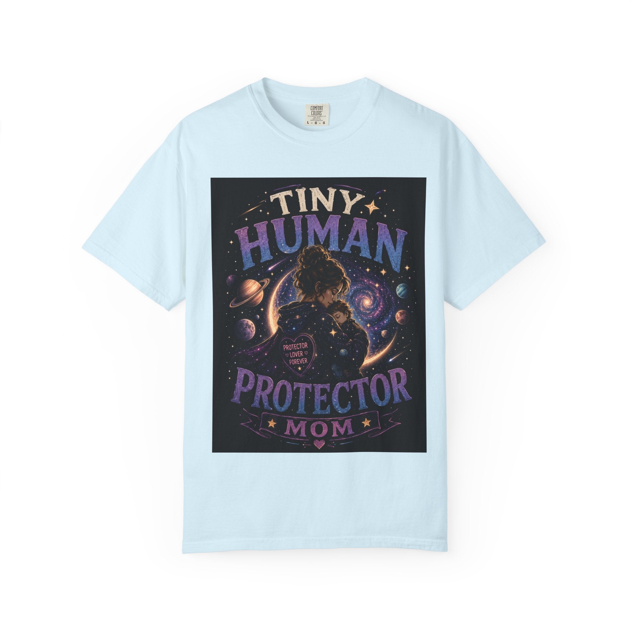 Tiny Human Protector Mom T-Shirt