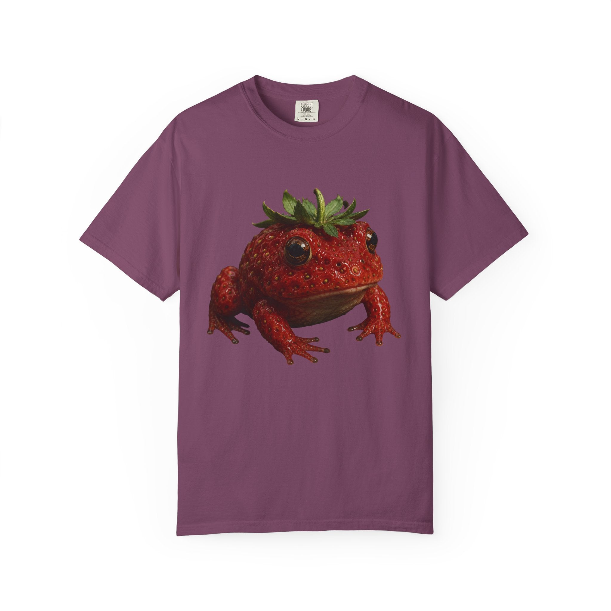 Strawberry Toad T‑Shirt — Cute Strawberry Frog Graphic Tee