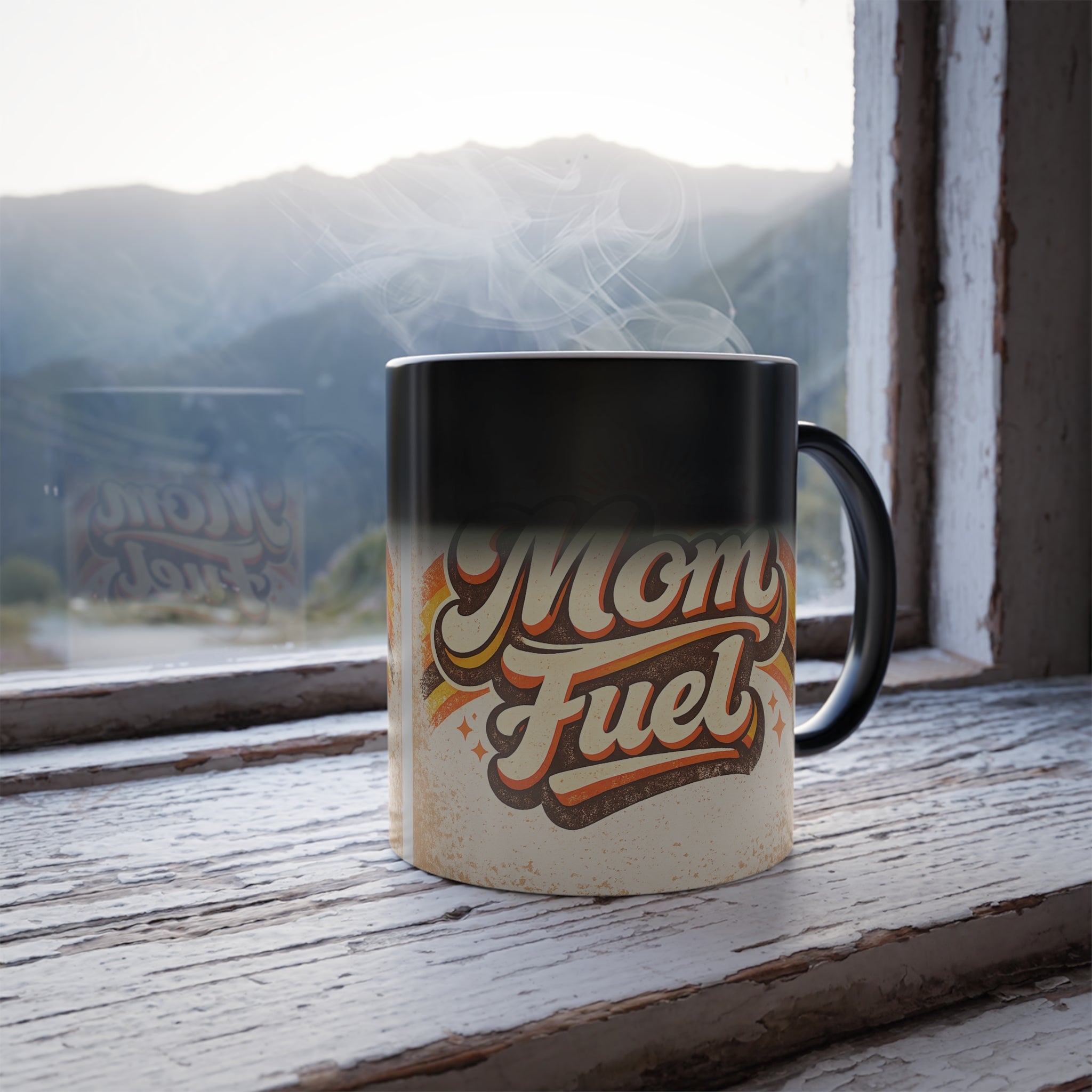 Mom Fuel Color Morphing Mug – 11oz Coffee Cup