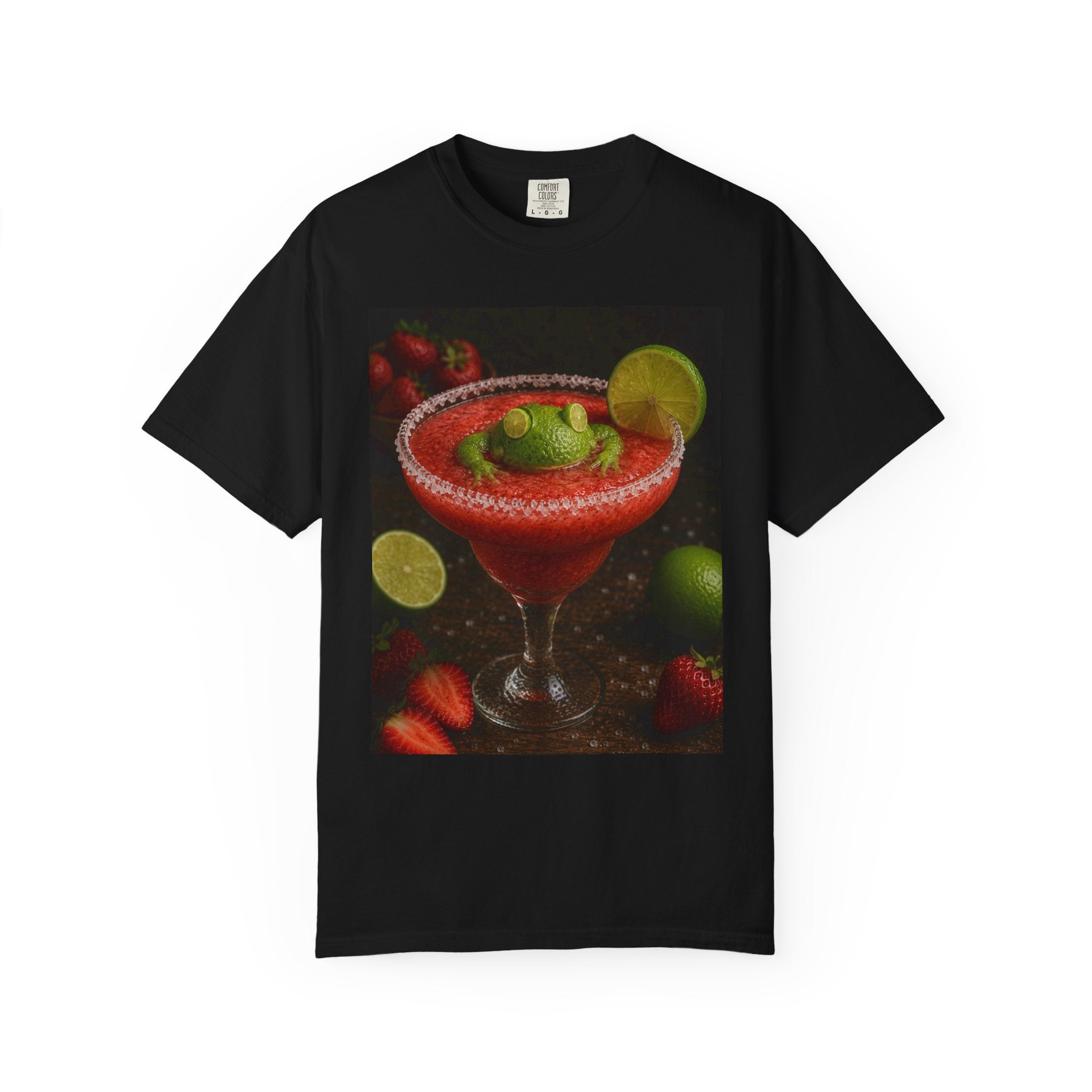 Strawberry Margarita T-Shirt — Fruity Cocktail Graphic Tee