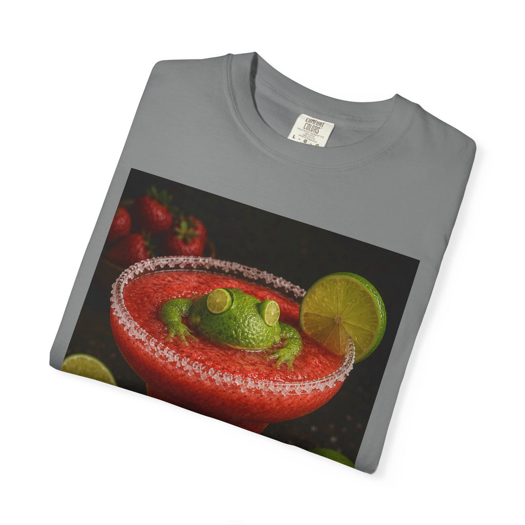 Strawberry Margarita T-Shirt — Fruity Cocktail Graphic Tee