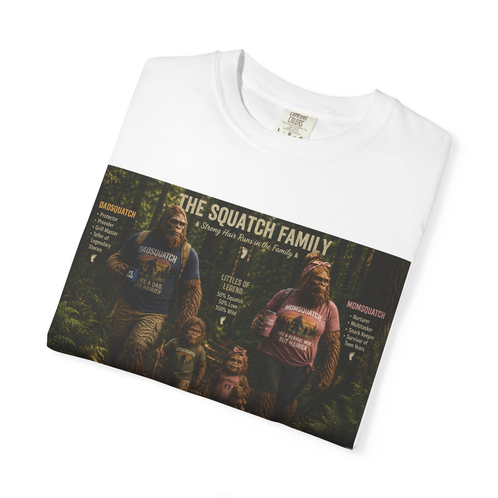 Squatch Family T-Shirt — Bigfoot Family Tree Graphic Tee