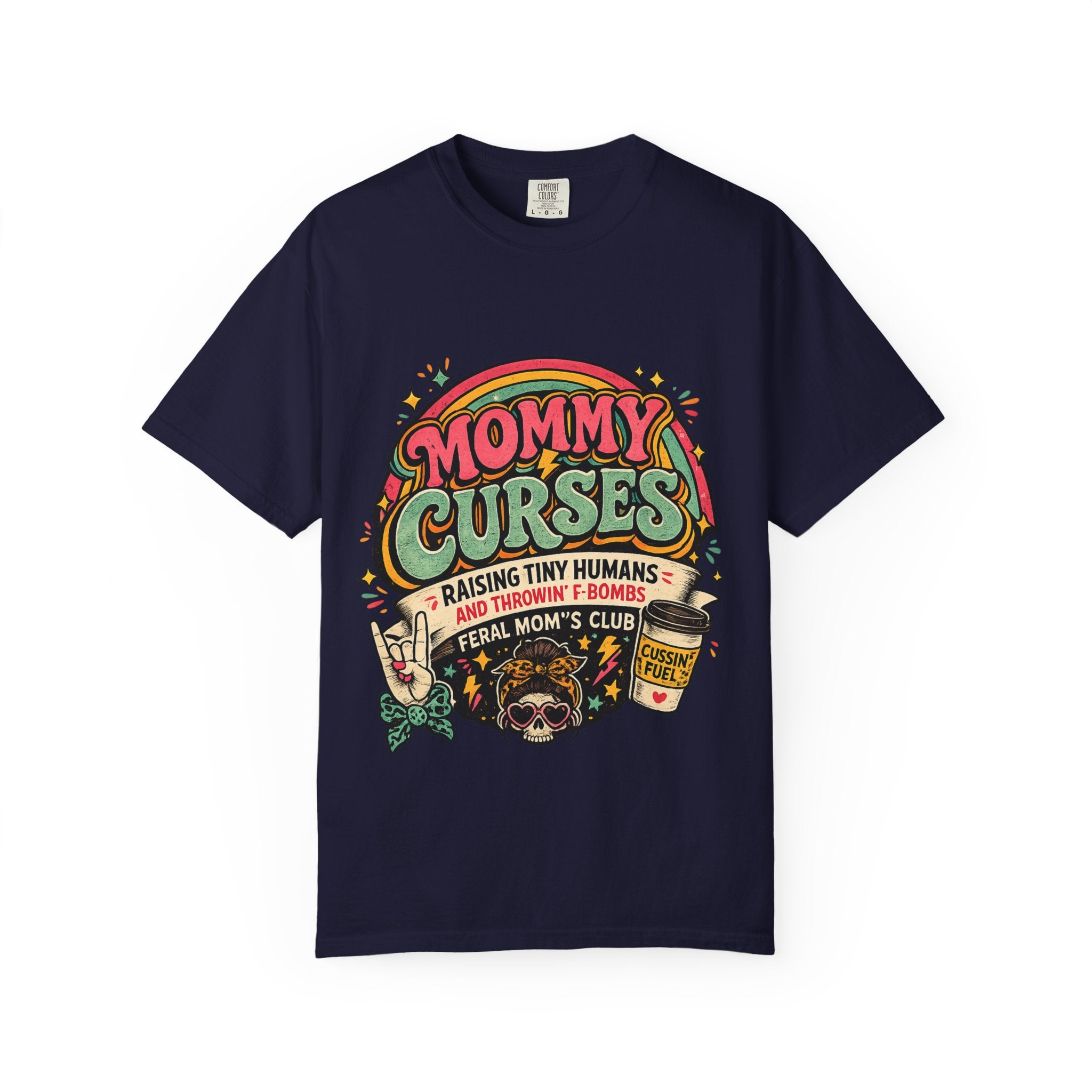Mommy Curses Graphic T-Shirt — Funny Mom Shirt