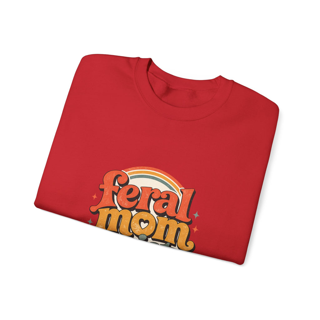 Mom Life Crewneck Sweatshirt — Cozy 'mom life' Pullover for Moms