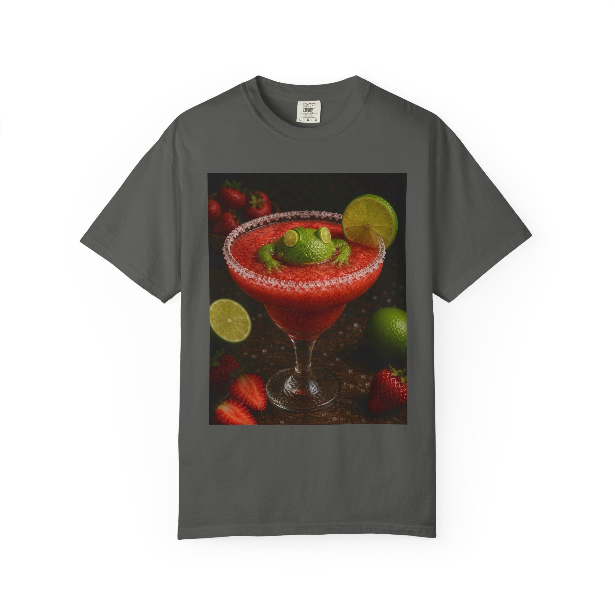 Strawberry Margarita T-Shirt — Fruity Cocktail Graphic Tee