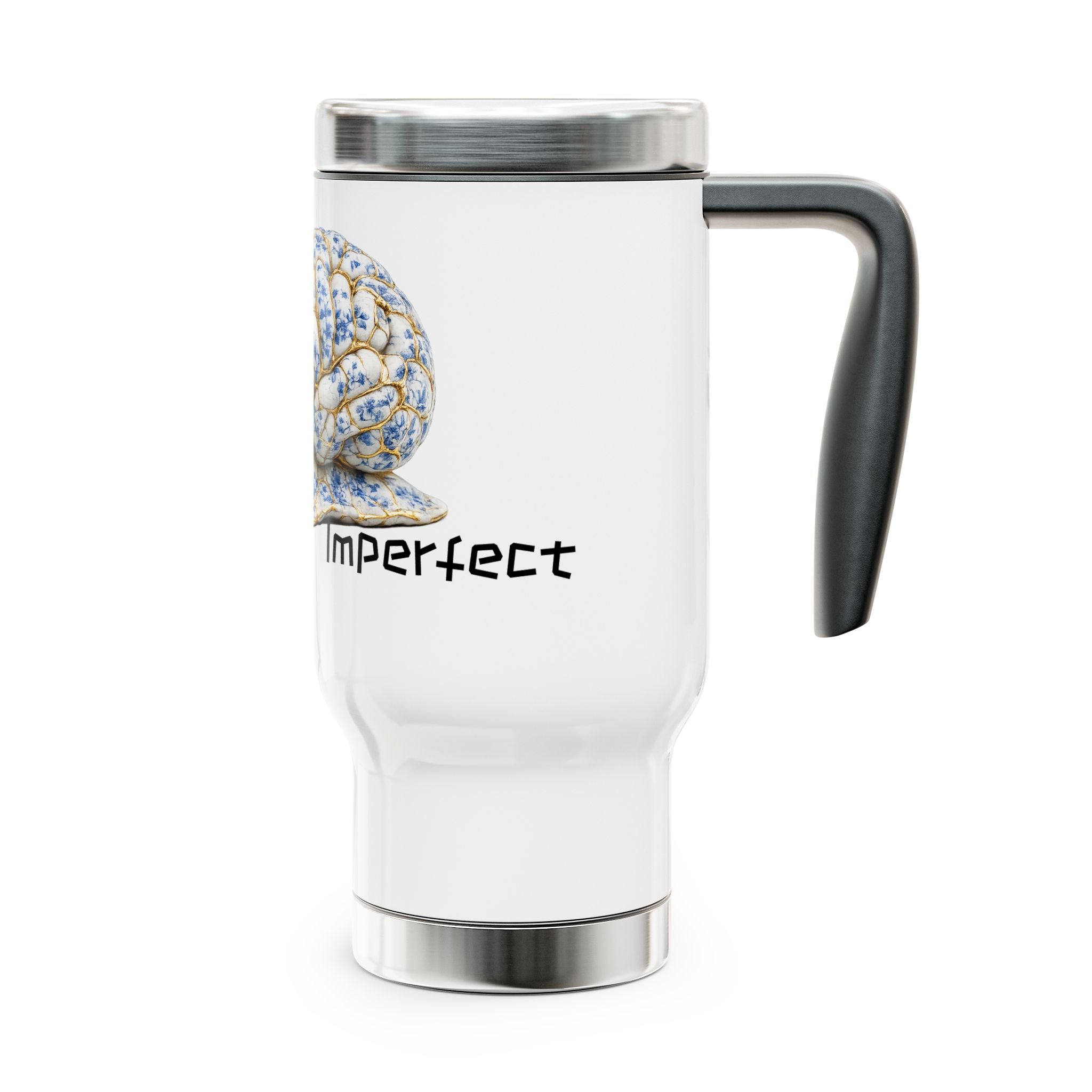 Kintsugi MS Warrior Floral Stainless Steel Travel Mug — 14oz