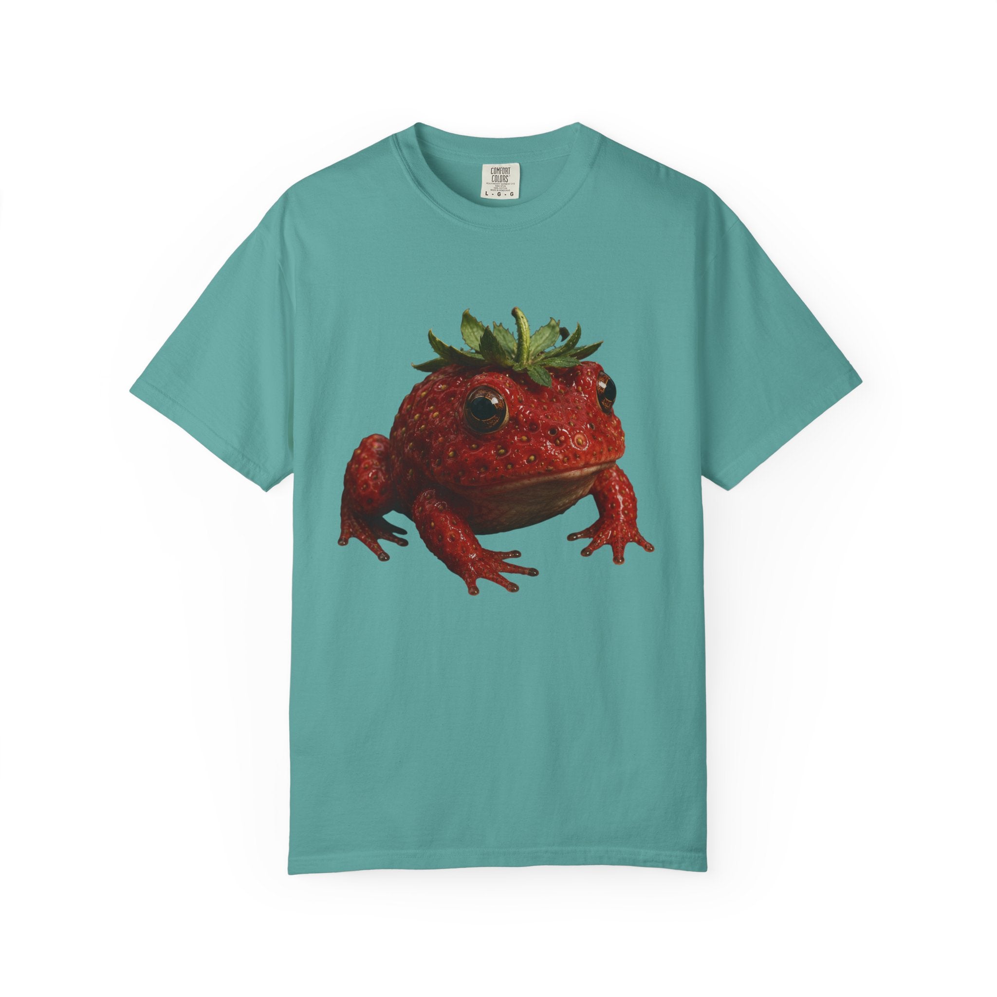 Strawberry Toad T‑Shirt — Cute Strawberry Frog Graphic Tee