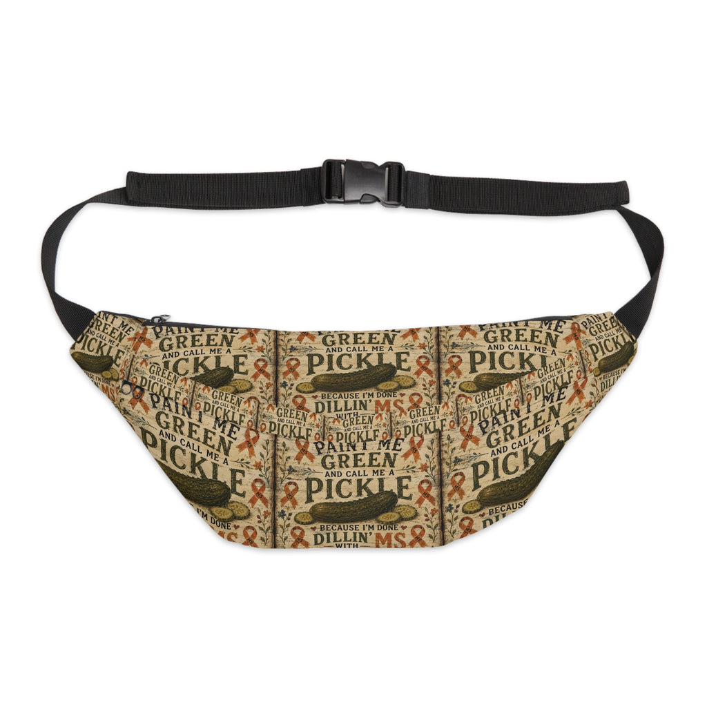 MS Warrior Multiple Sclerosis Strong Fanny Pack | Awareness Waist Bag